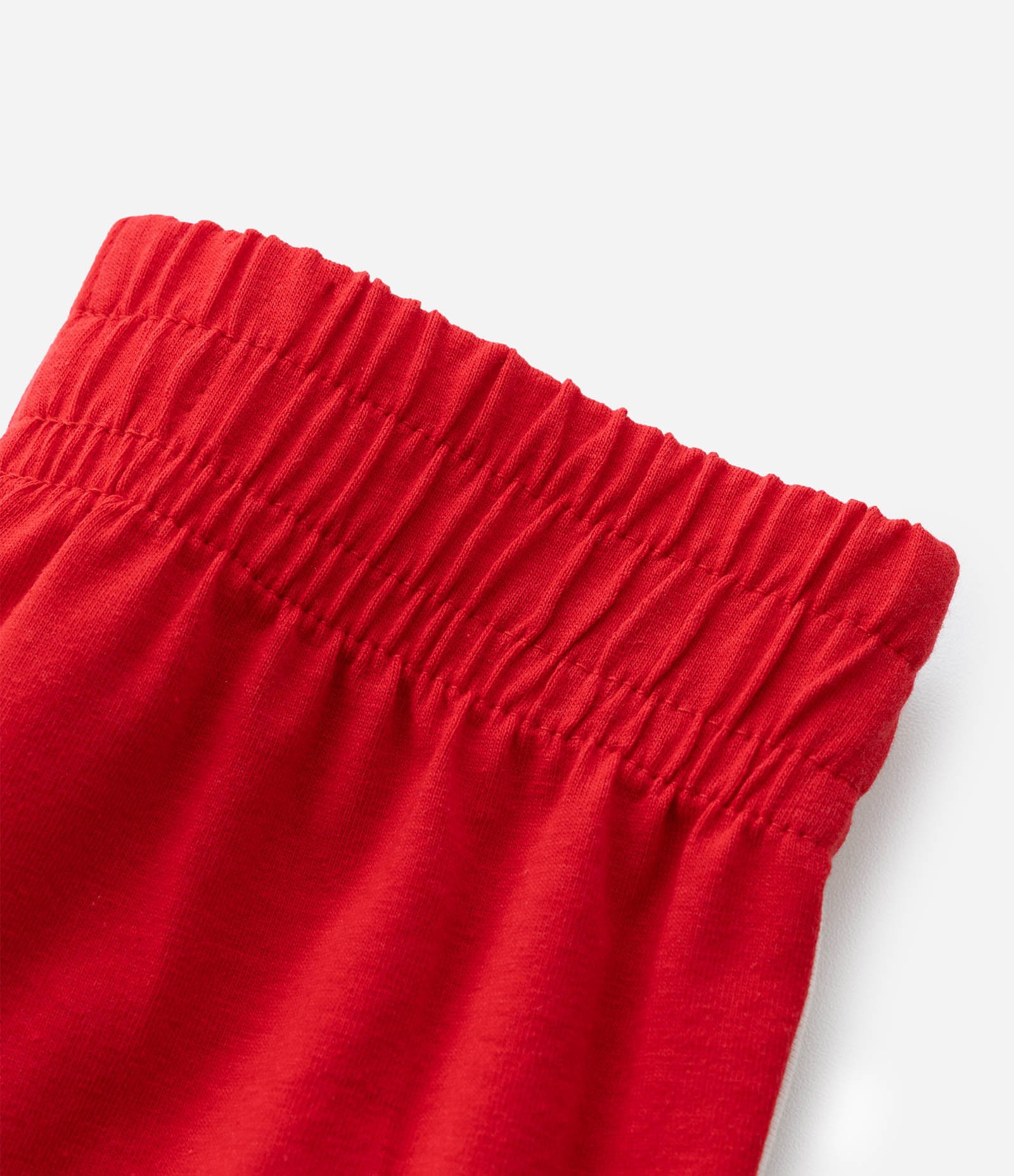 Short Runner Infantil com Detalhes Contrastantes - Tam 1 a 6 Anos Vermelho 5