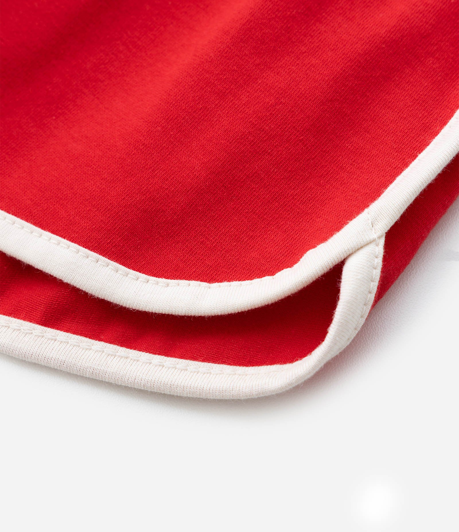Short Runner Infantil com Detalhes Contrastantes - Tam 1 a 6 Anos Vermelho 7