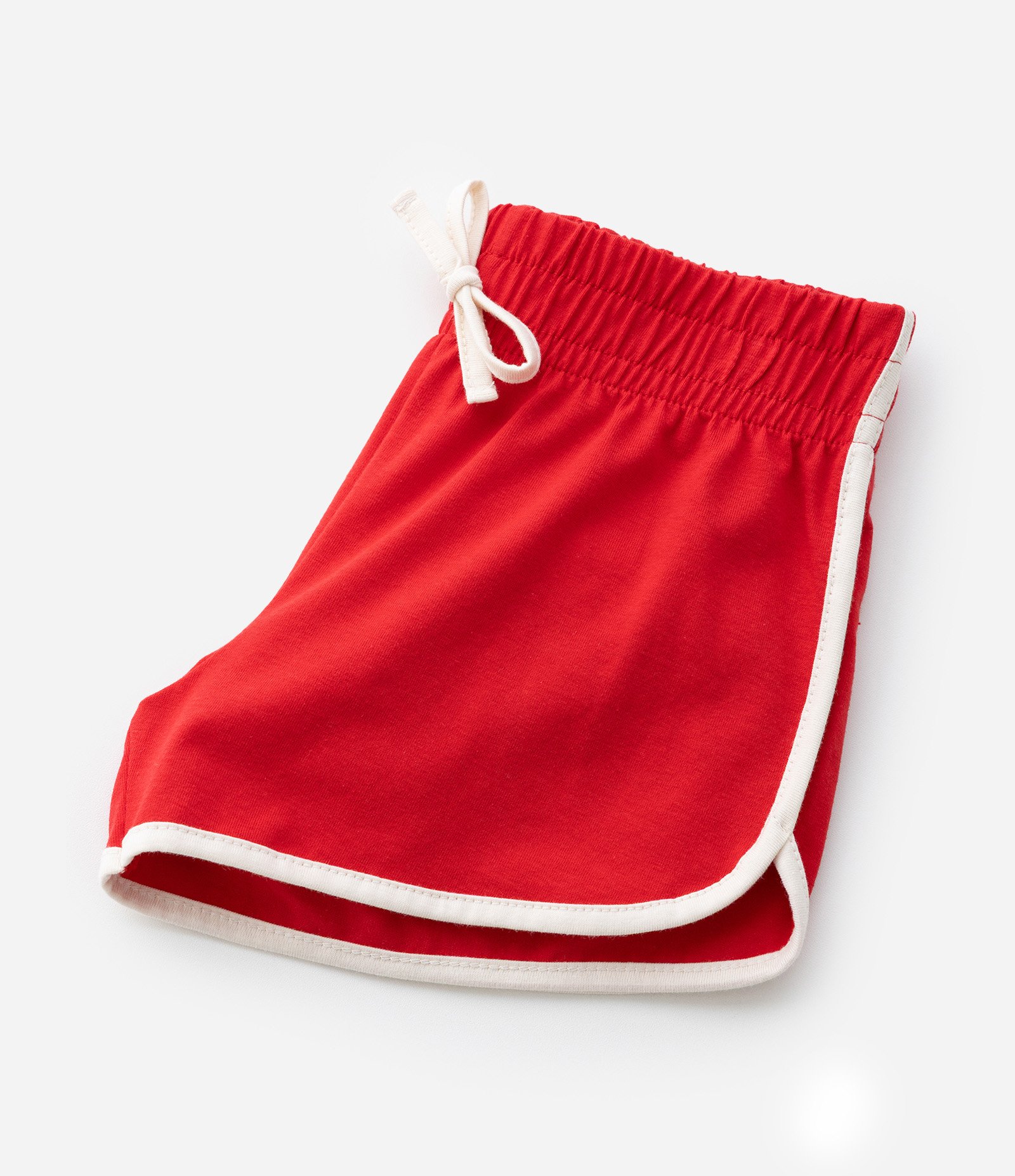Short Runner Infantil com Detalhes Contrastantes - Tam 1 a 6 Anos Vermelho 8