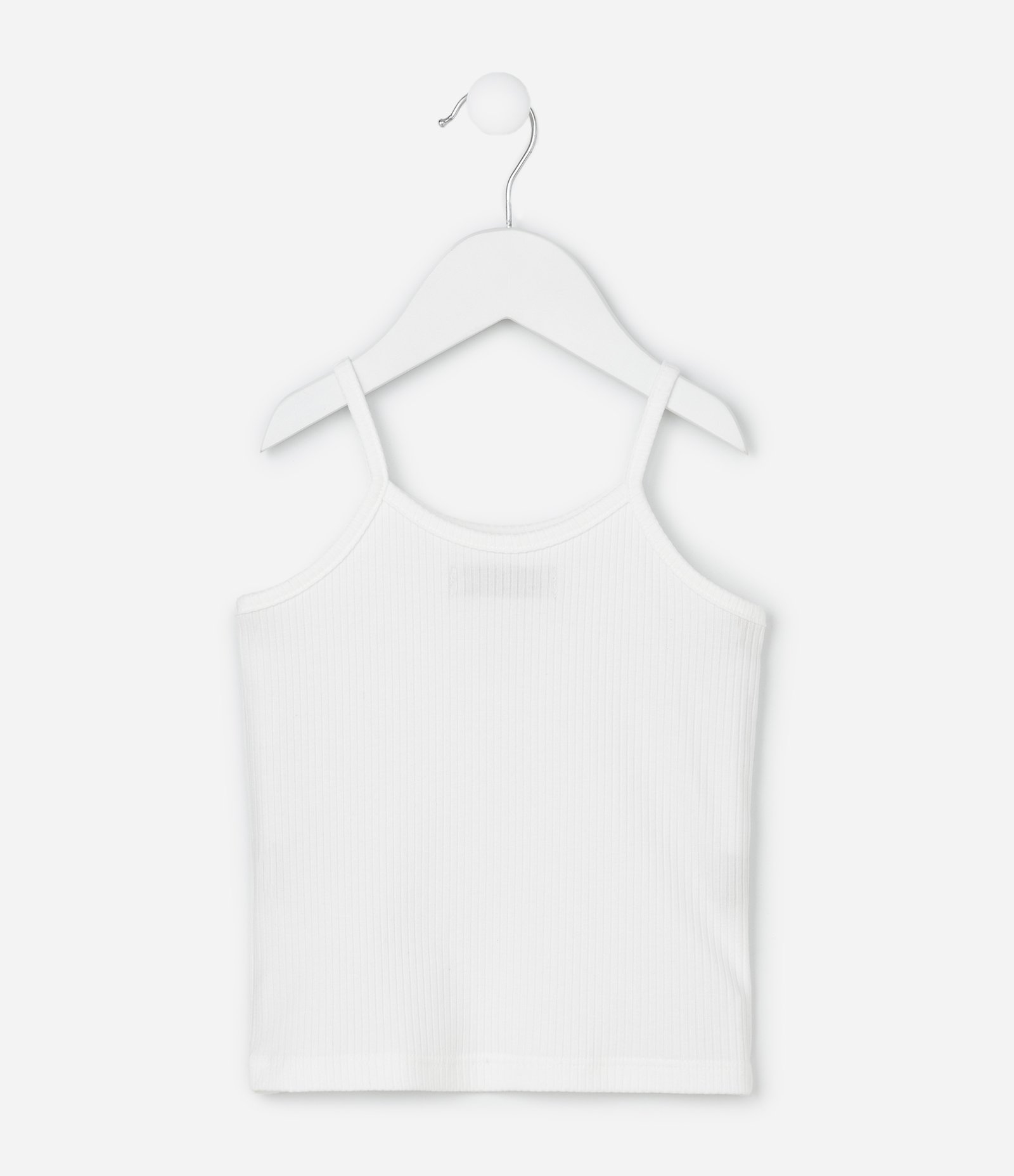 Regata Infantil em Ribana com Estrela de Glitter - Tam 1 a 6 Anos Branco 2