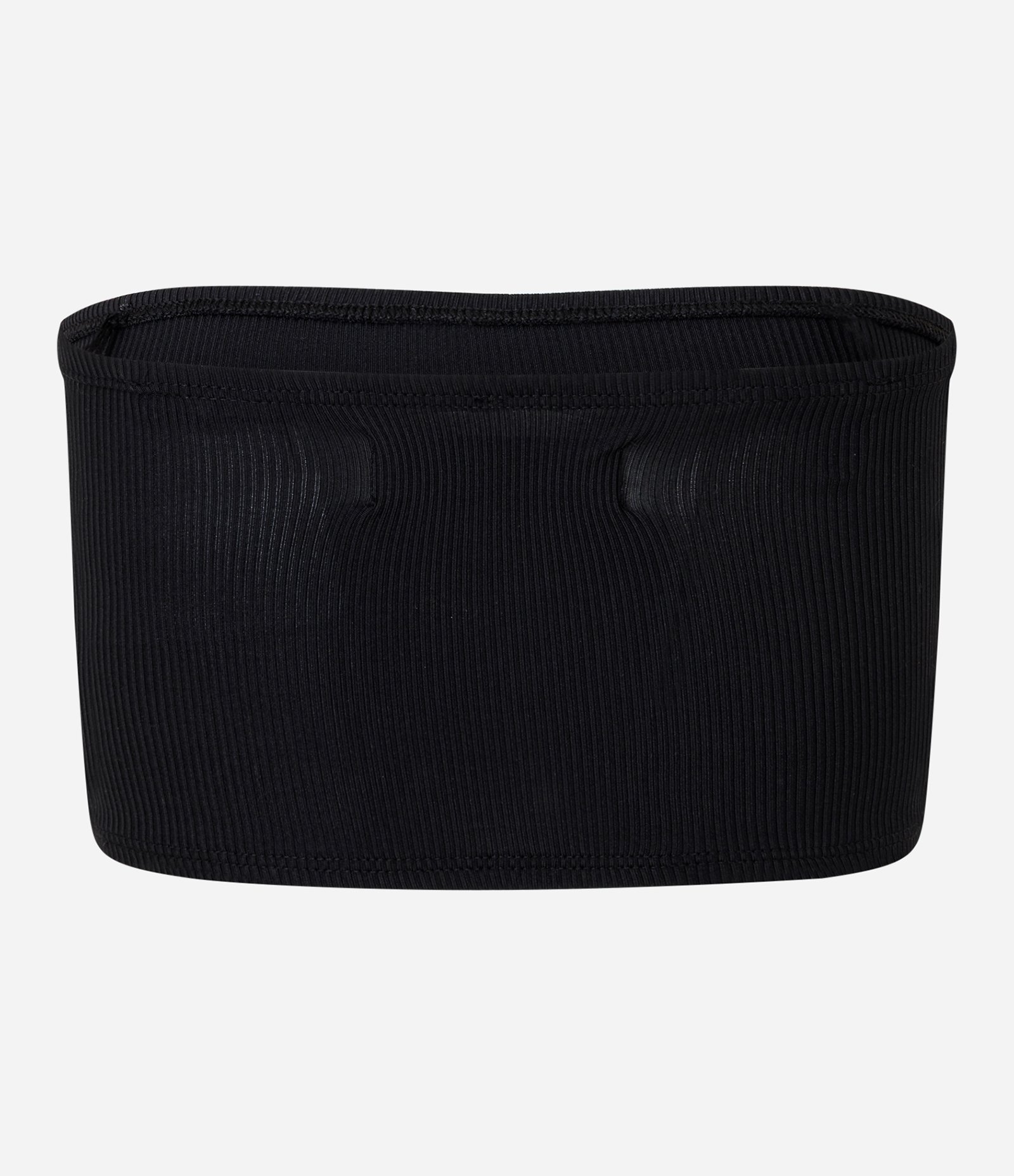 Blusa Super Cropped em Ribana Preto 8