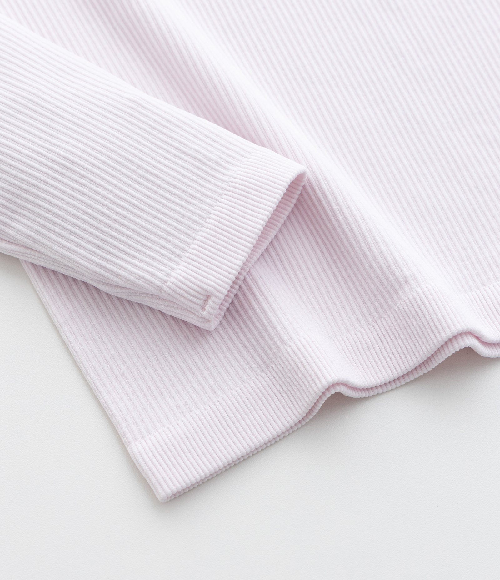 Camiseta Infantil Seamless com Gola Alta – Tam 5 a 14 Anos Rosa Neve 6