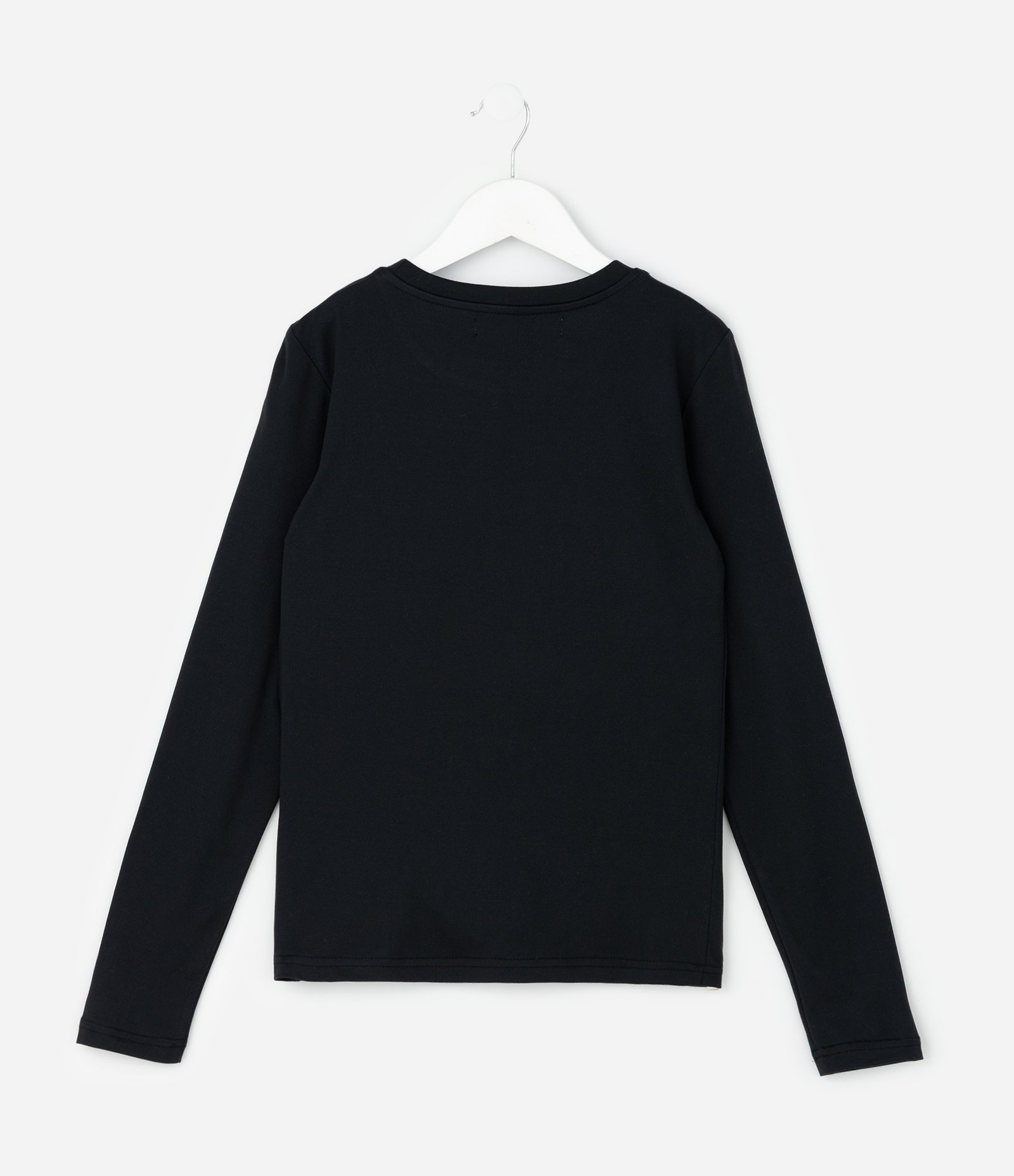 Camiseta Térmica Infantil com Manga Longa – Tam 5 a 16 Anos Preto 3