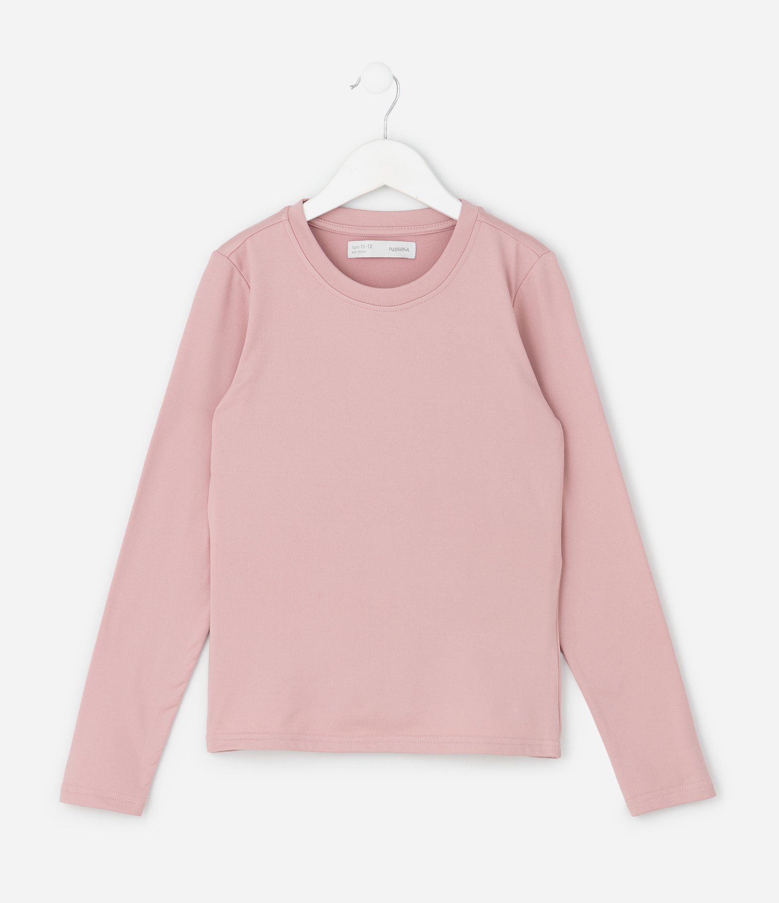 Camiseta Térmica Infantil com Manga Longa – Tam 5 a 16 Anos Rosa Claro 2