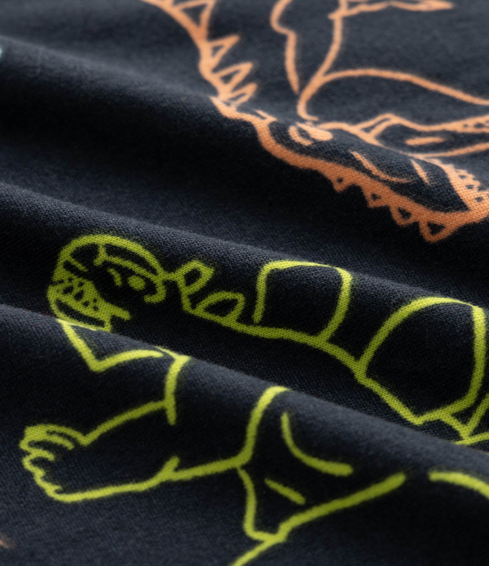 Pijama Infantil Longo com Estampa Dinossauros – Tam 4 a 14 Anos Preto 7