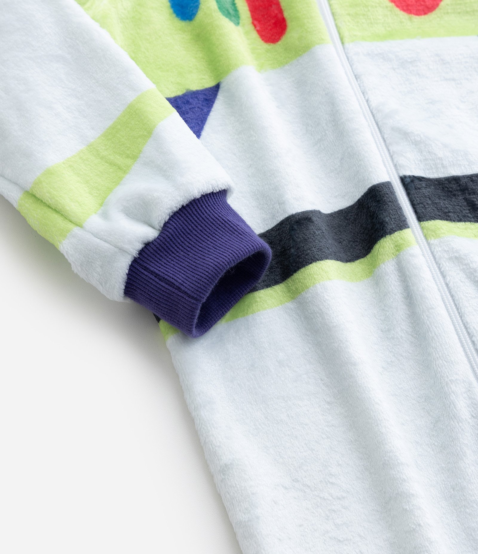 Pijama Infantil Jumper Buzz Lightyear – Tam 2 a 8 Anos Branco/Verde/Roxo 8