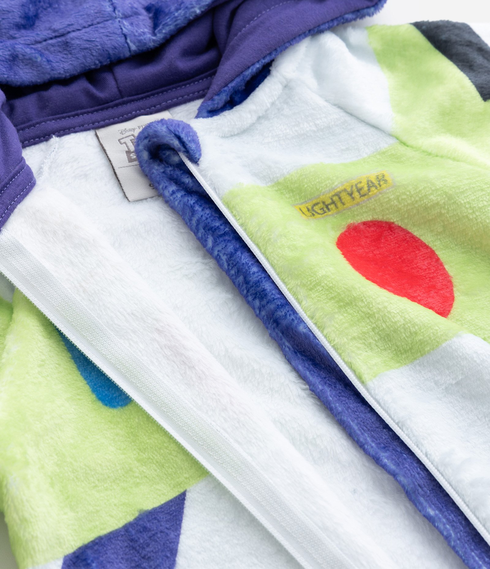 Pijama Infantil Jumper Buzz Lightyear – Tam 2 a 8 Anos Branco/Verde/Roxo 6