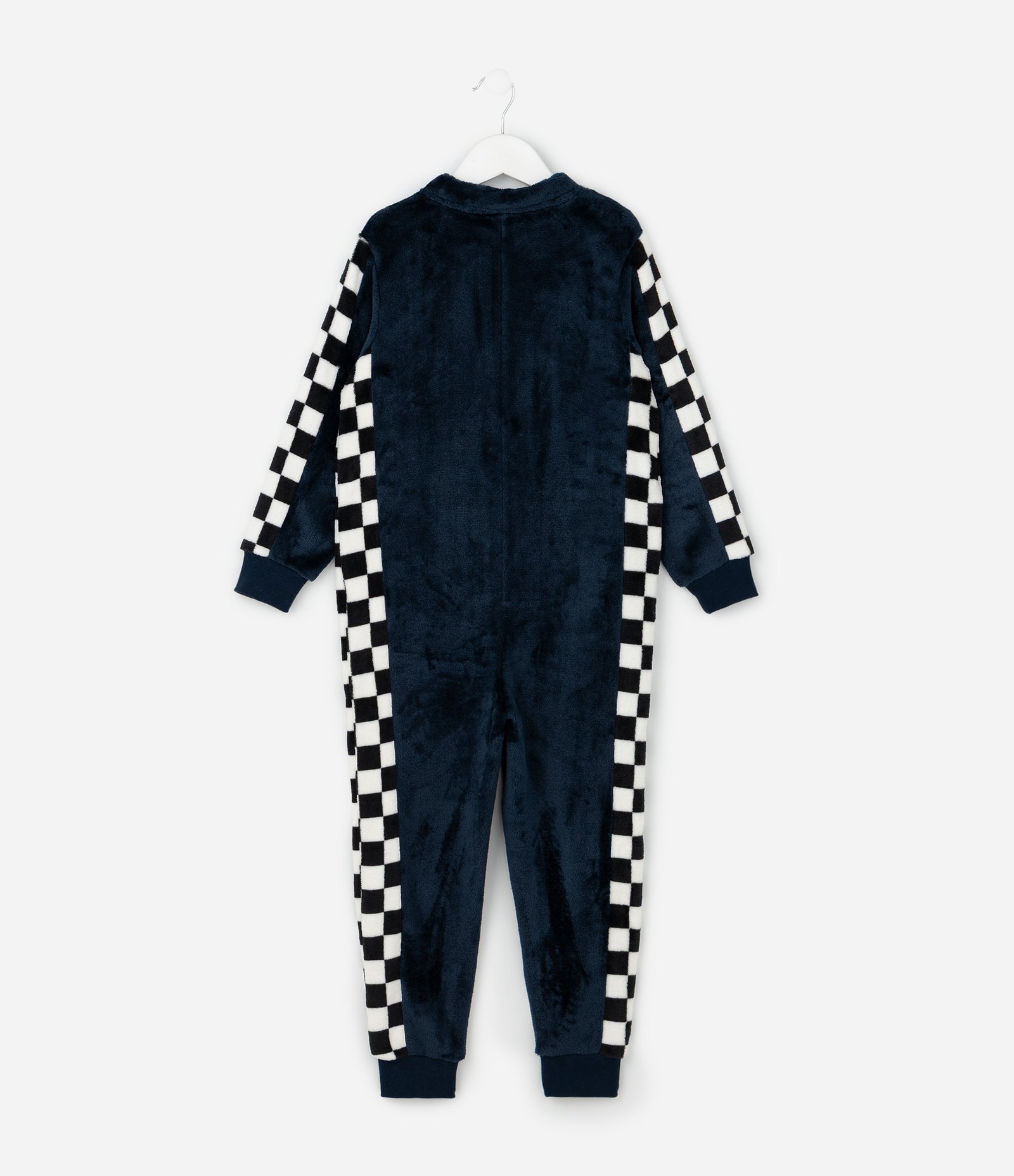 Pijama Infantil Jumper com Estampa Hot Wheels – Tam 3 a 10 Anos Azul Marinho 3