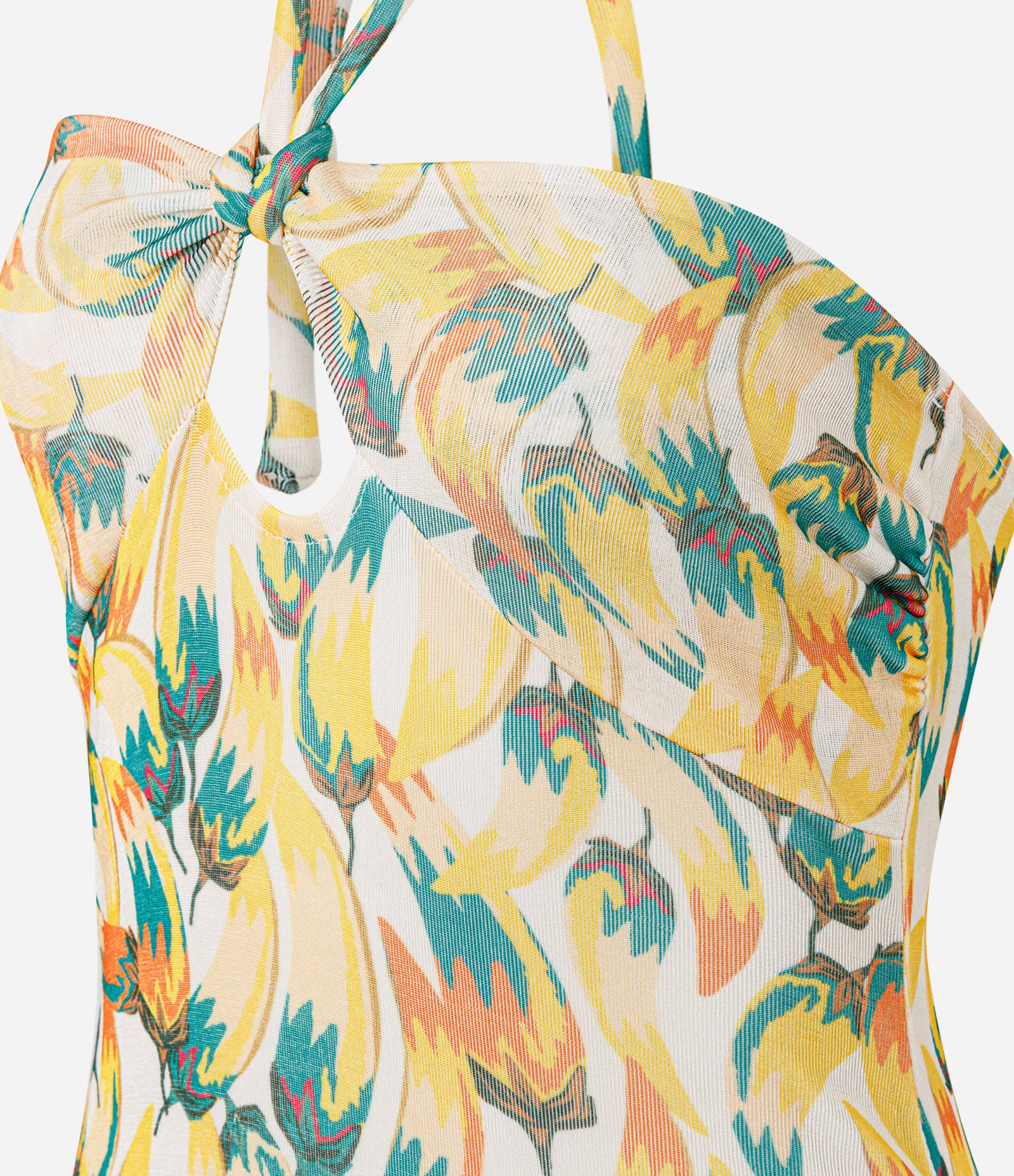 Body Frente Única com Estampa de Bananas Multicores 5