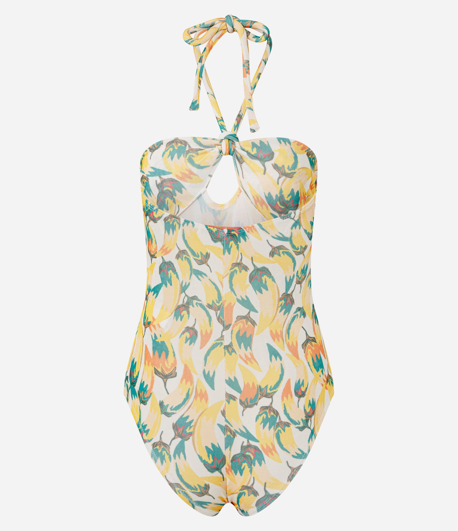 Body Frente Única com Estampa de Bananas Multicores 6