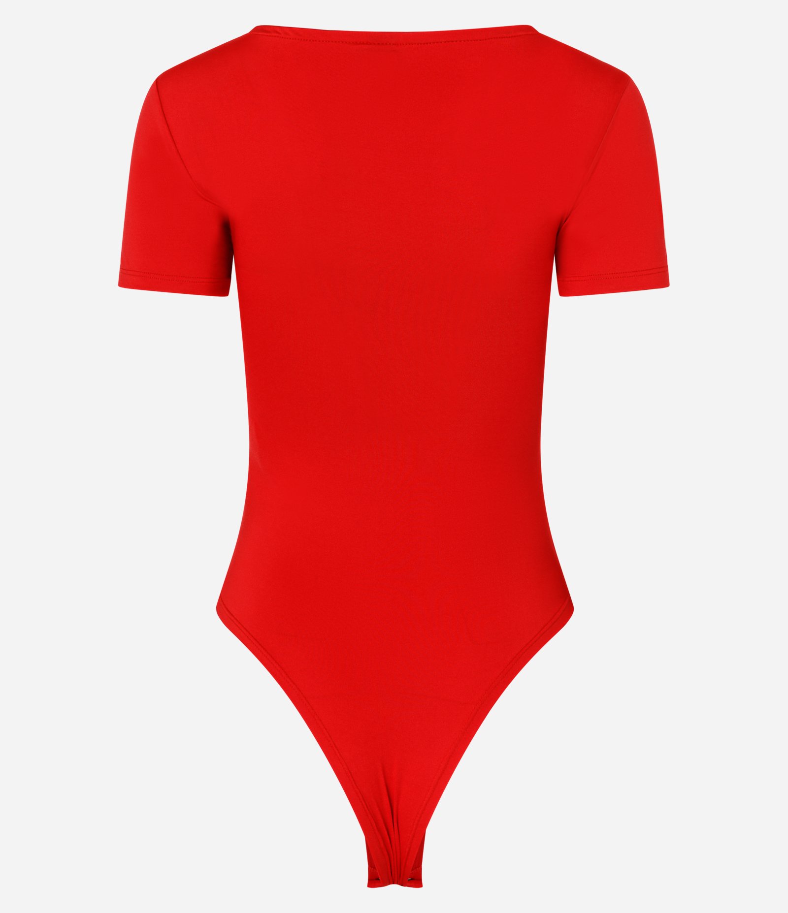 Body em Microfibra com Franzido no Busto Vermelho 5