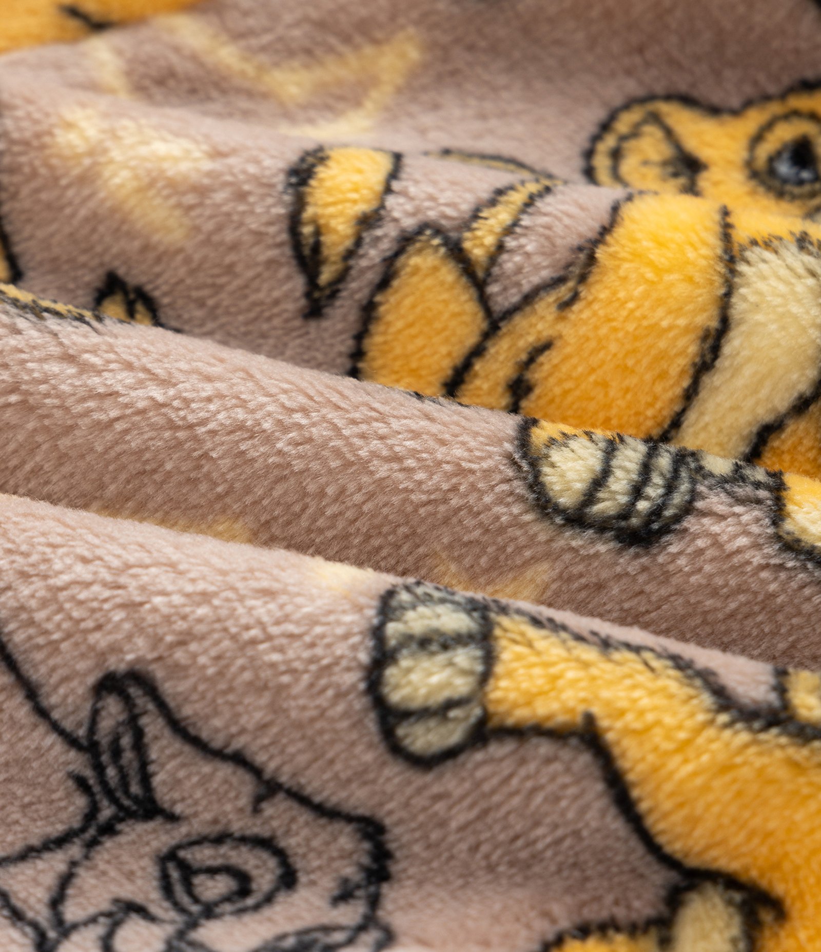 Pijama Infantil Rei Leão com Simba e Orelhas 3D – Tam 1 a 4 Anos Amarelo/Marrom 7