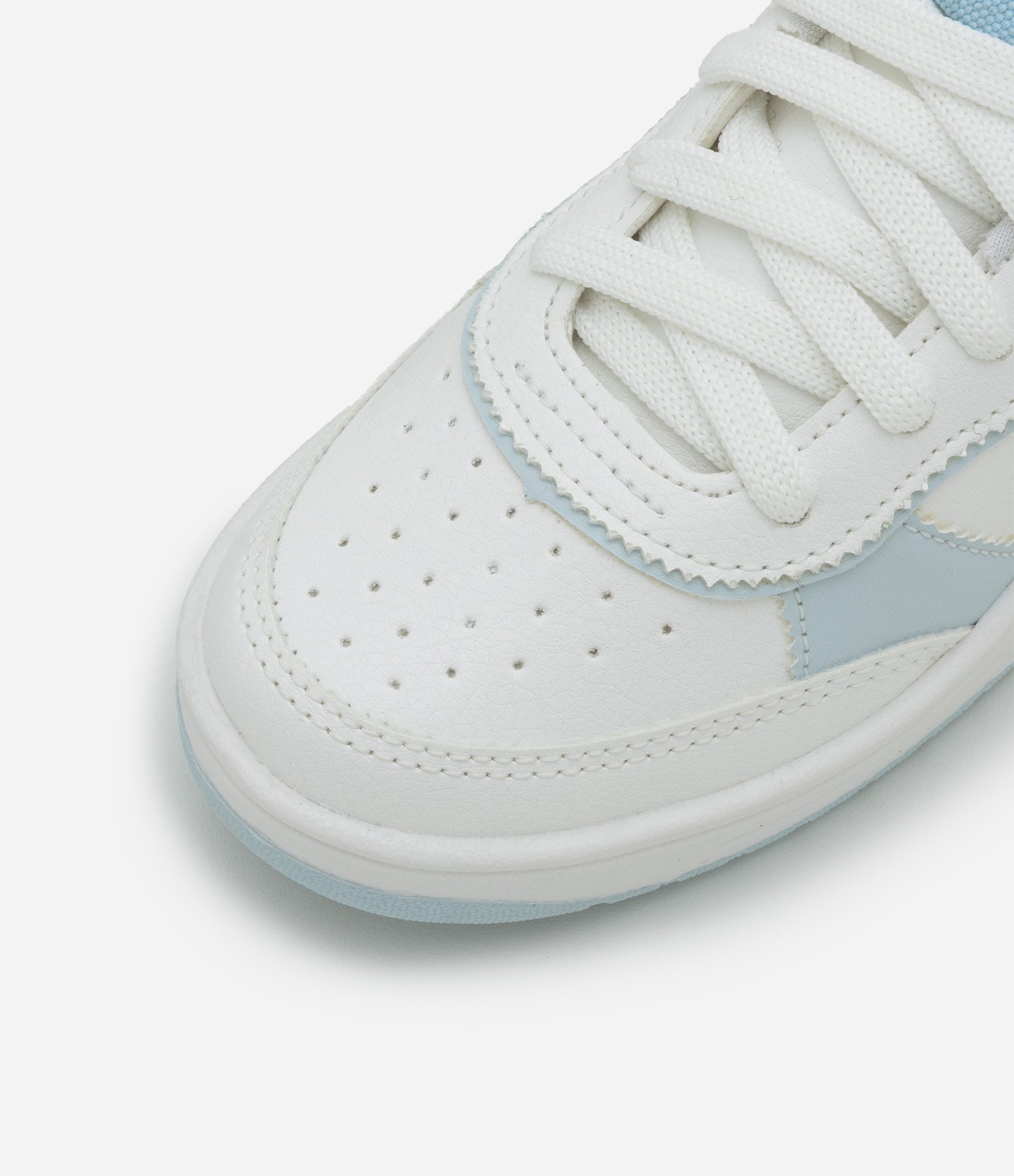 Tênis Infantil em PU com Estampa Cinnamoroll - Tam 28 ao 34 Branco/Azul 3