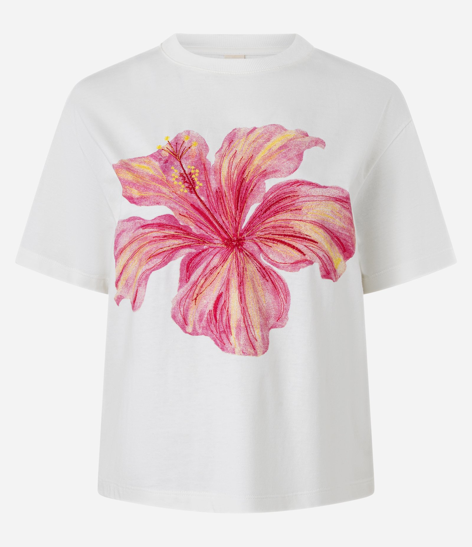 Blusa Boxy em Algodão com Estampa Floral Multicores 4