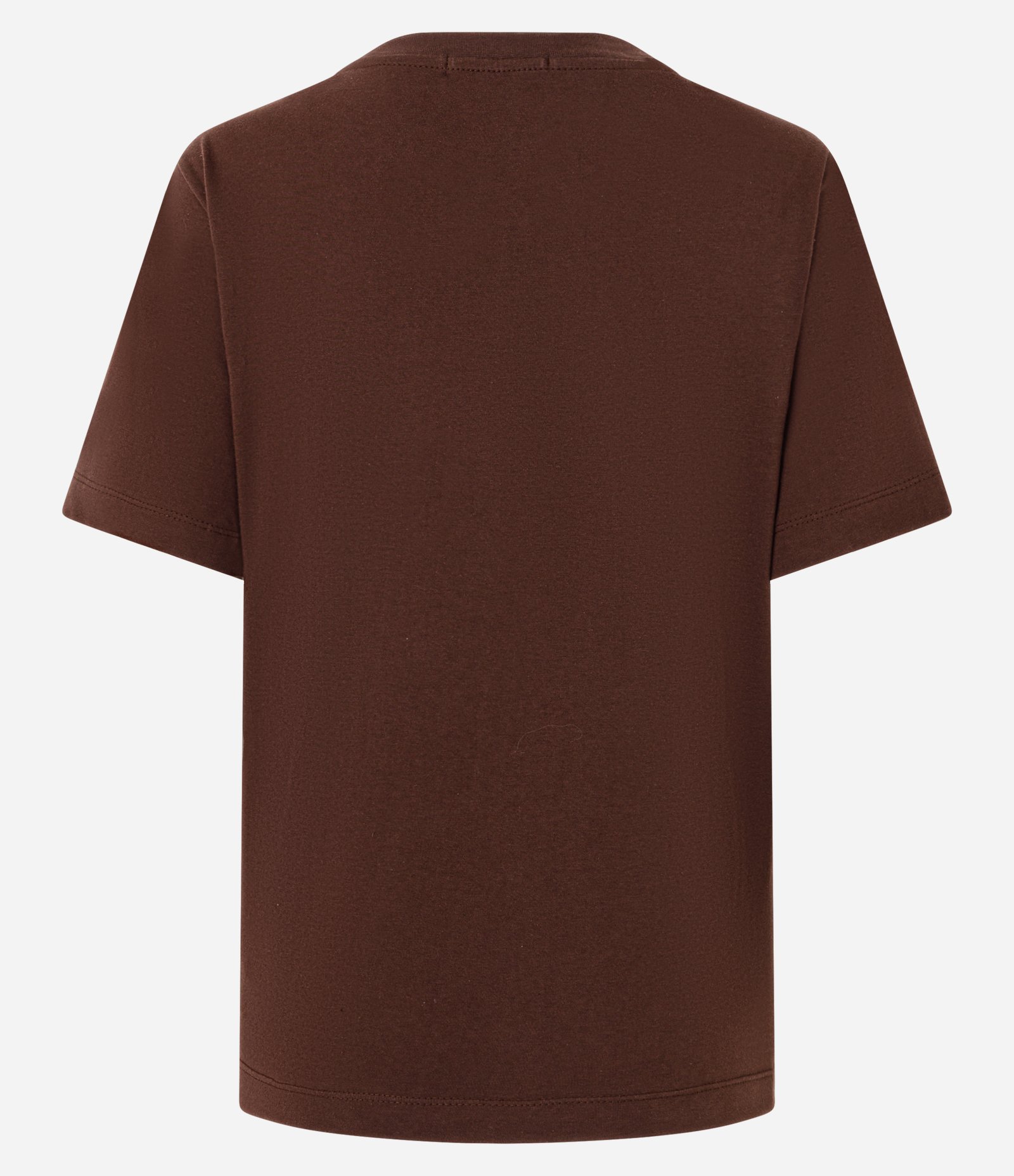 Blusa em Algodão com Bloco de Paetês Marrom 3