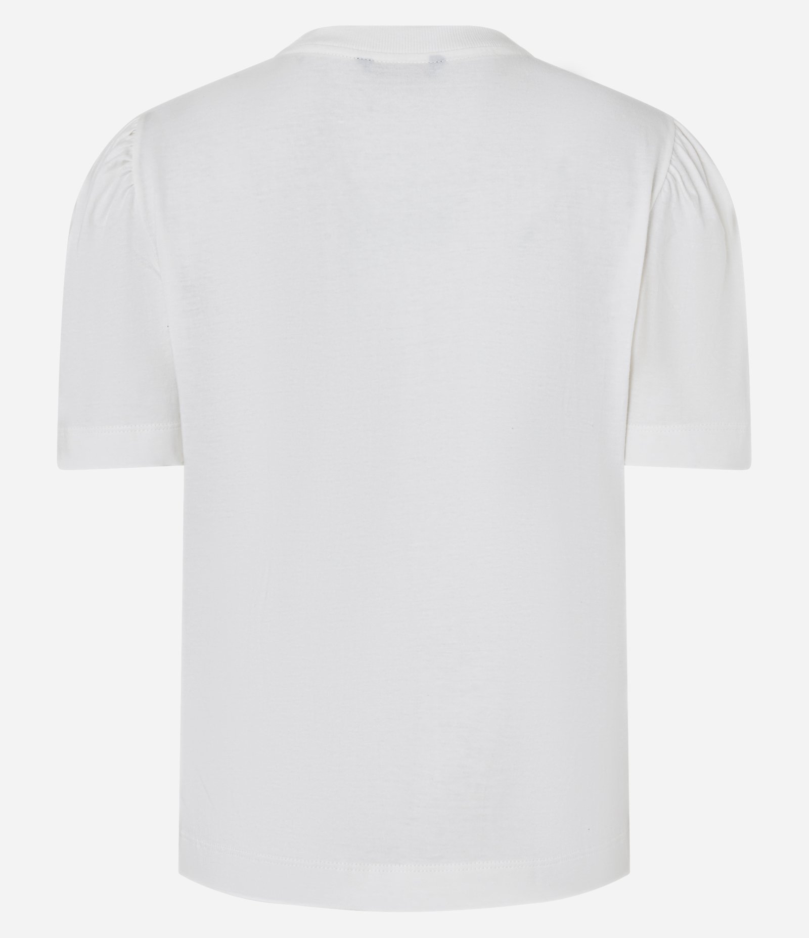 Blusa em Algodão com Estampa Xadrez e Bordados Tropicais Branco 7