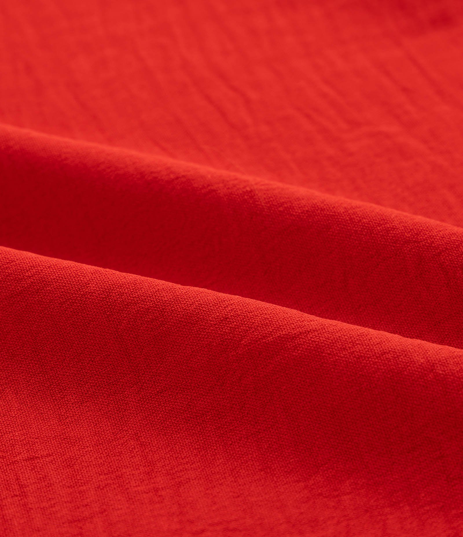 Calça Pantalona em Crepe com Cós Elástico Curve & Plus Size Vermelho 6