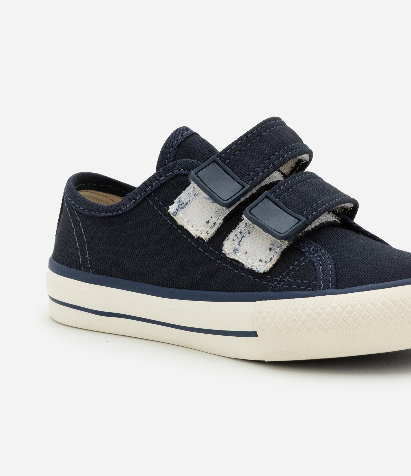 Tênis Infantil com Velcro - Tam 20 ao 27 Azul Marinho 4