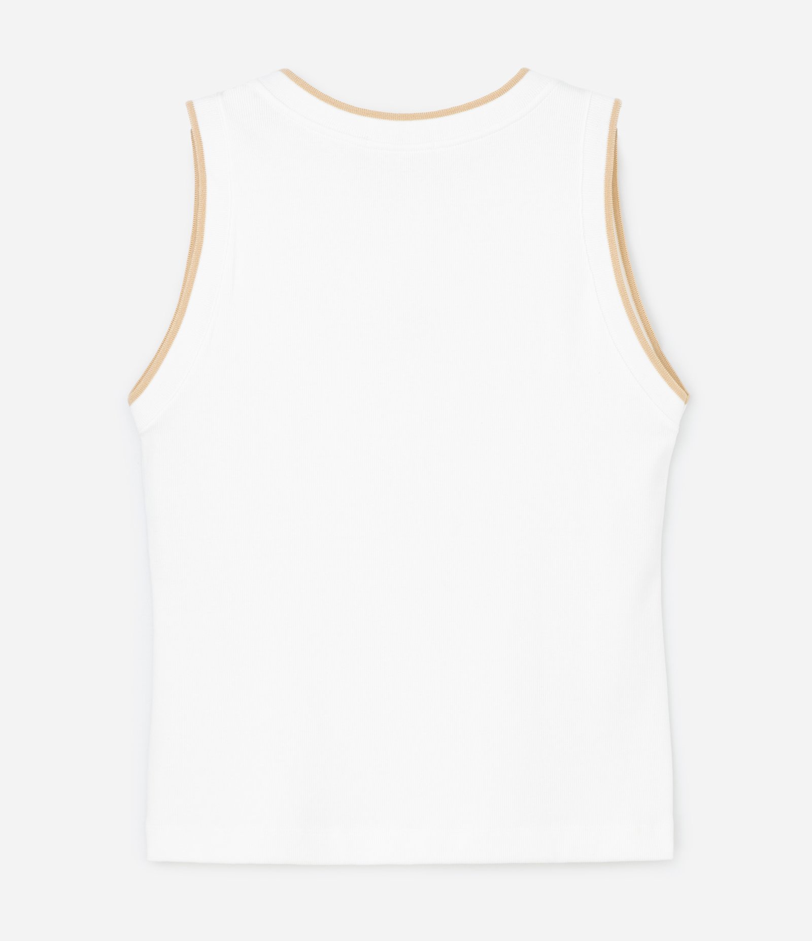 Blusa Regata em Ribana com Bordado de Concha Curve & Plus Size Snow White 2