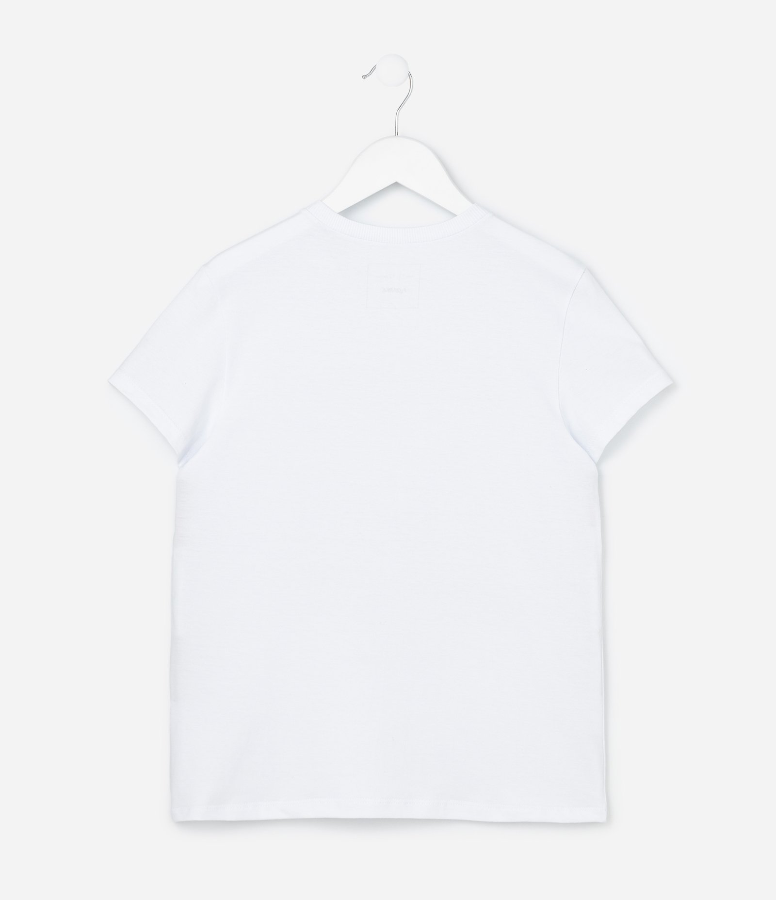 Camiseta Infantil com Estampa Capy Color - Tam 5 a 14 Anos Branco 3
