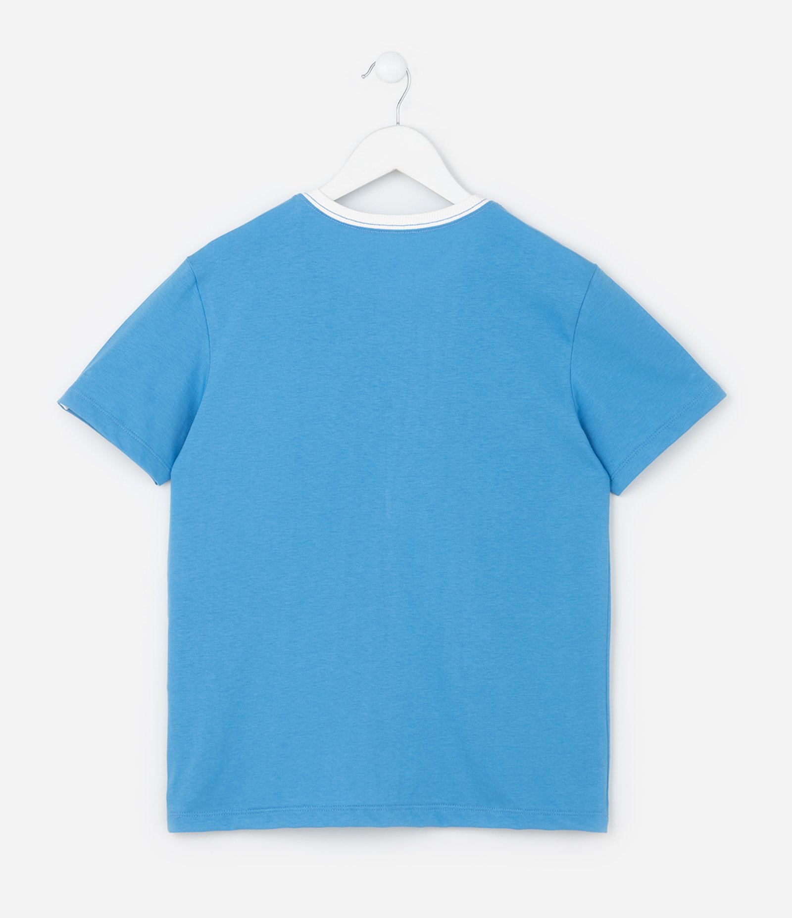 Camiseta Infantil Regular com Estampa de Baseball - Tam 5 a14 Anos Azul 2