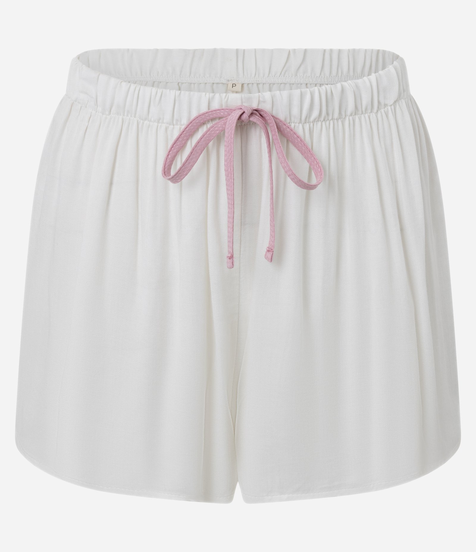 Pijama Short Doll em Viscose com Florzinha e Detalhe Contrastante Branco 7
