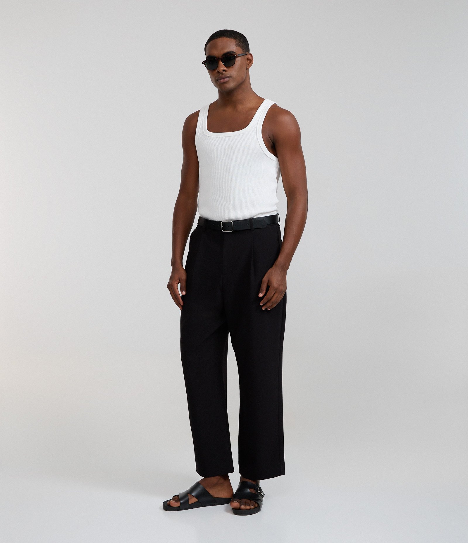 Regata em Ribana com Textura Canelada Branco 2