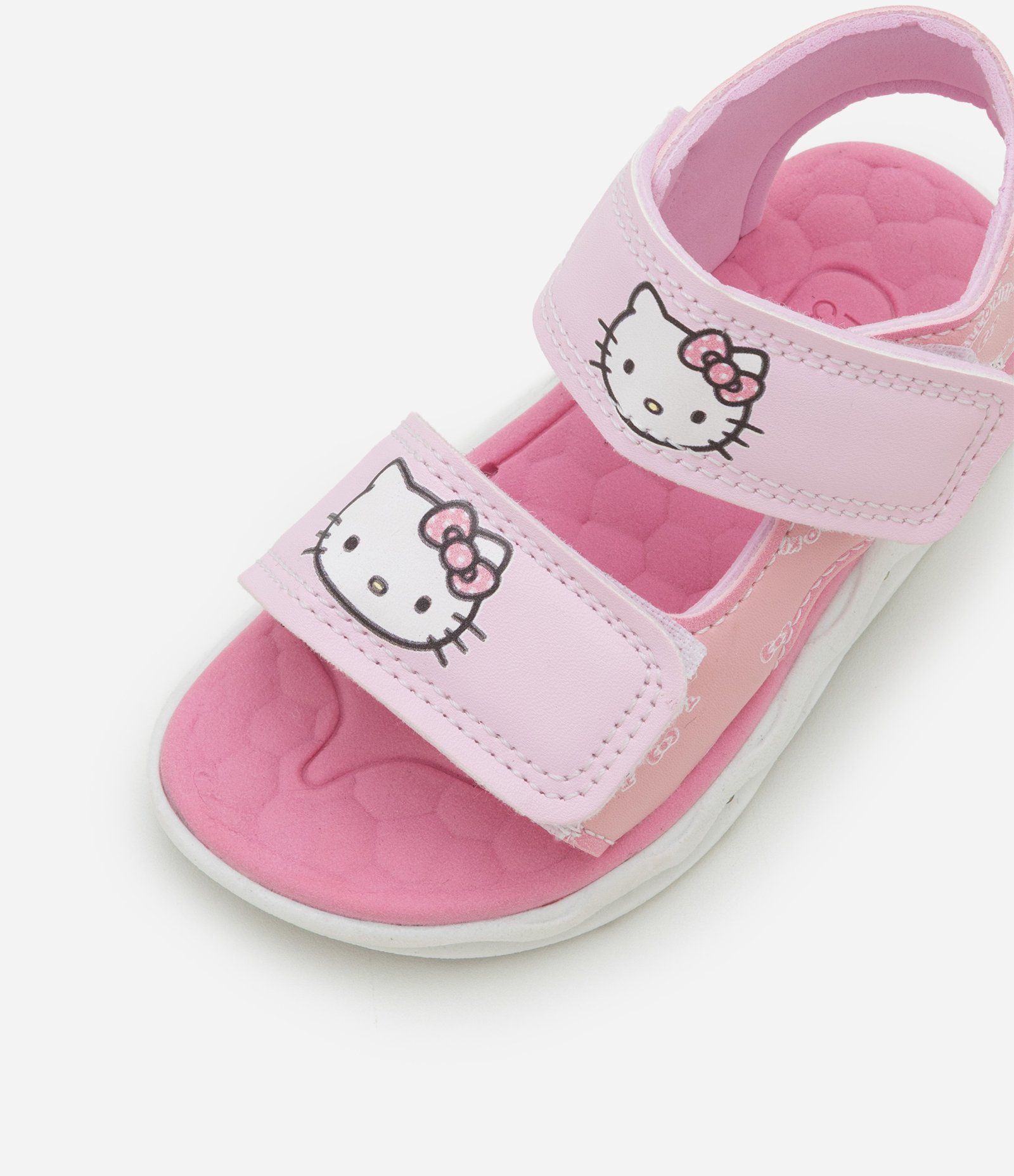 Sandália Infantil com LED e Estampa Hello Kitty - Tam 21 ao 27 Rosa 4