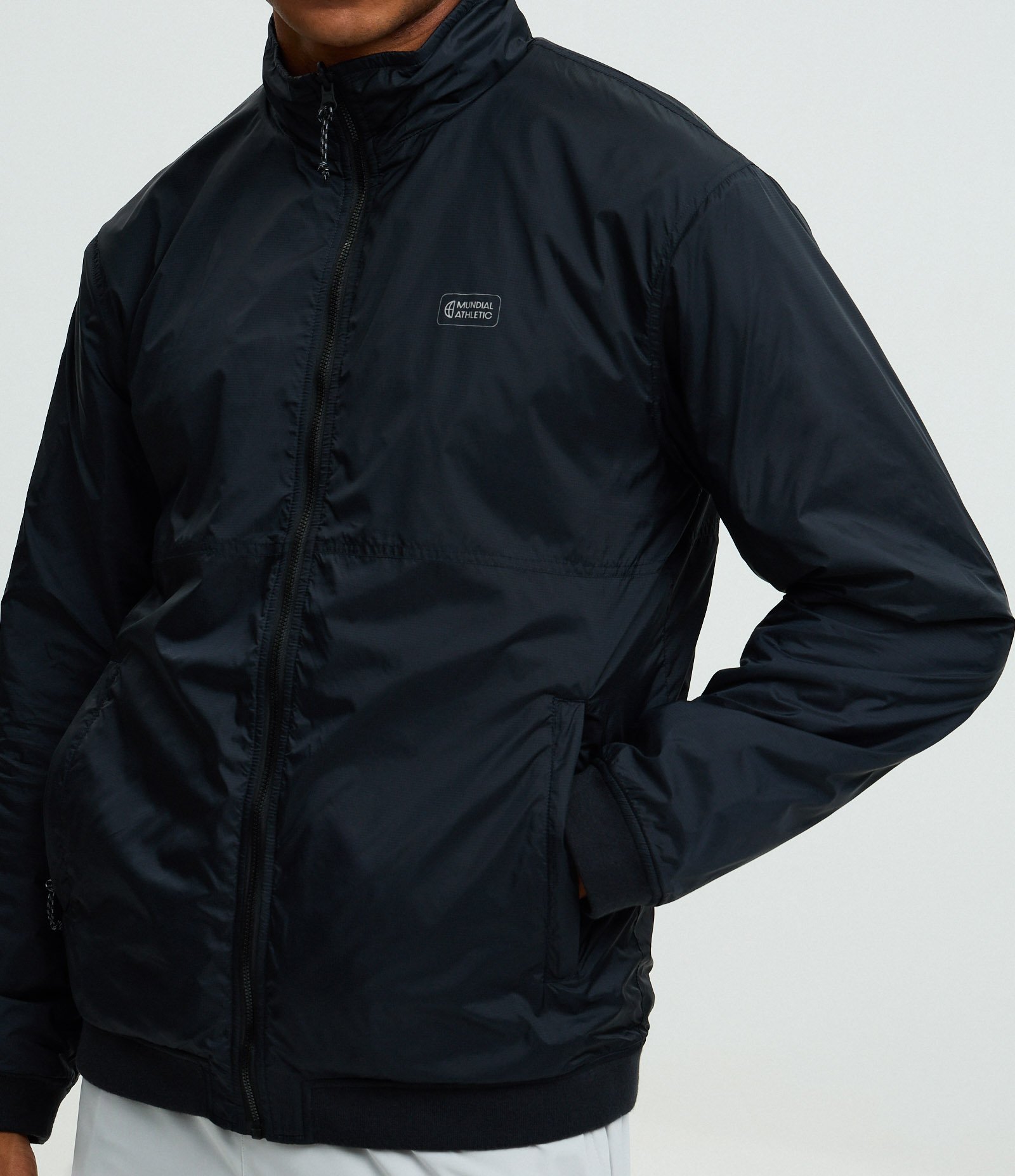 Jaqueta Reversível com Fleece e Lettering Preto 4