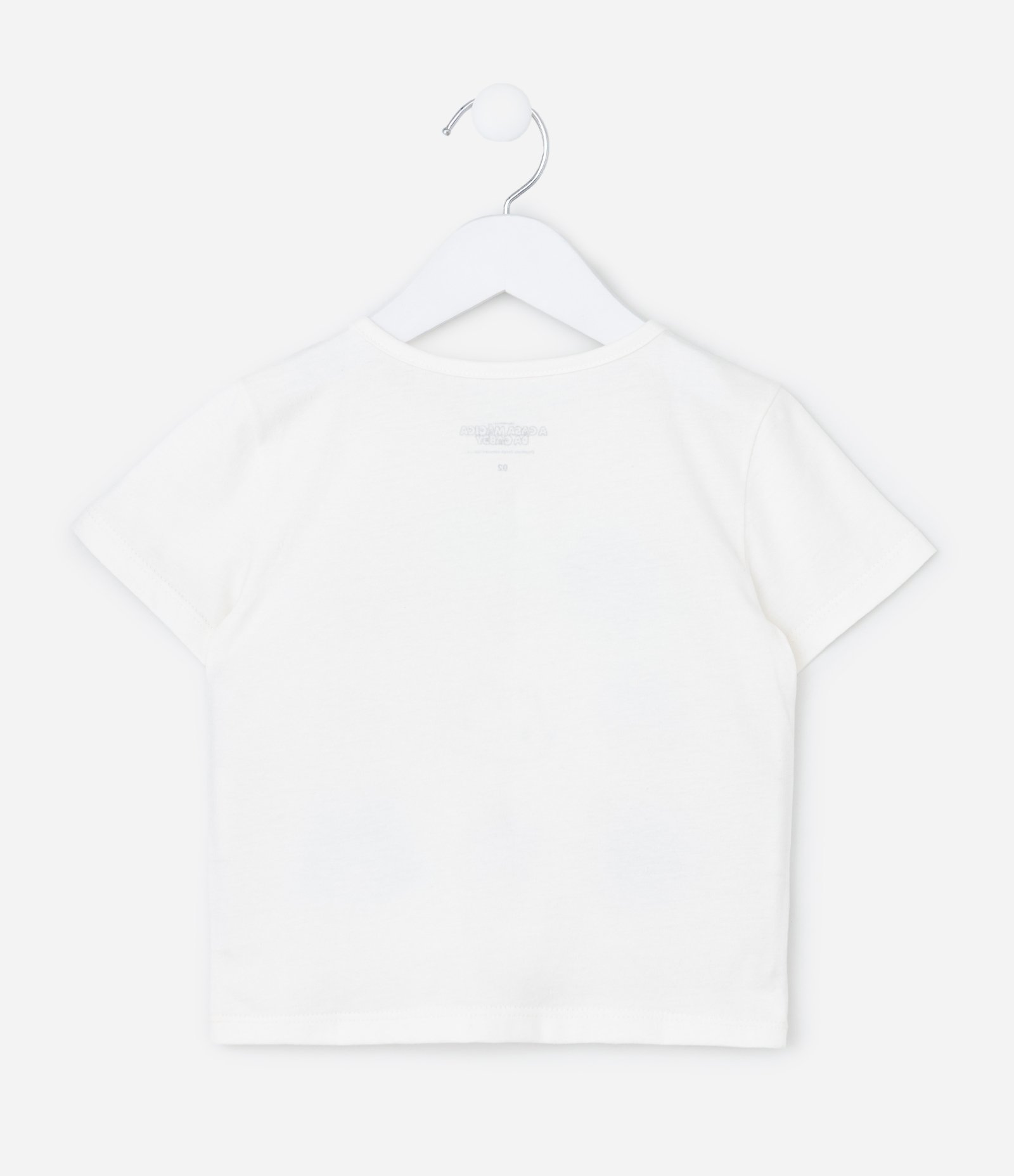 Camiseta Infantil com Estampa dos Personagens A Casa Magica da Gabby - Tam 1 a 6 Anos Branco 2