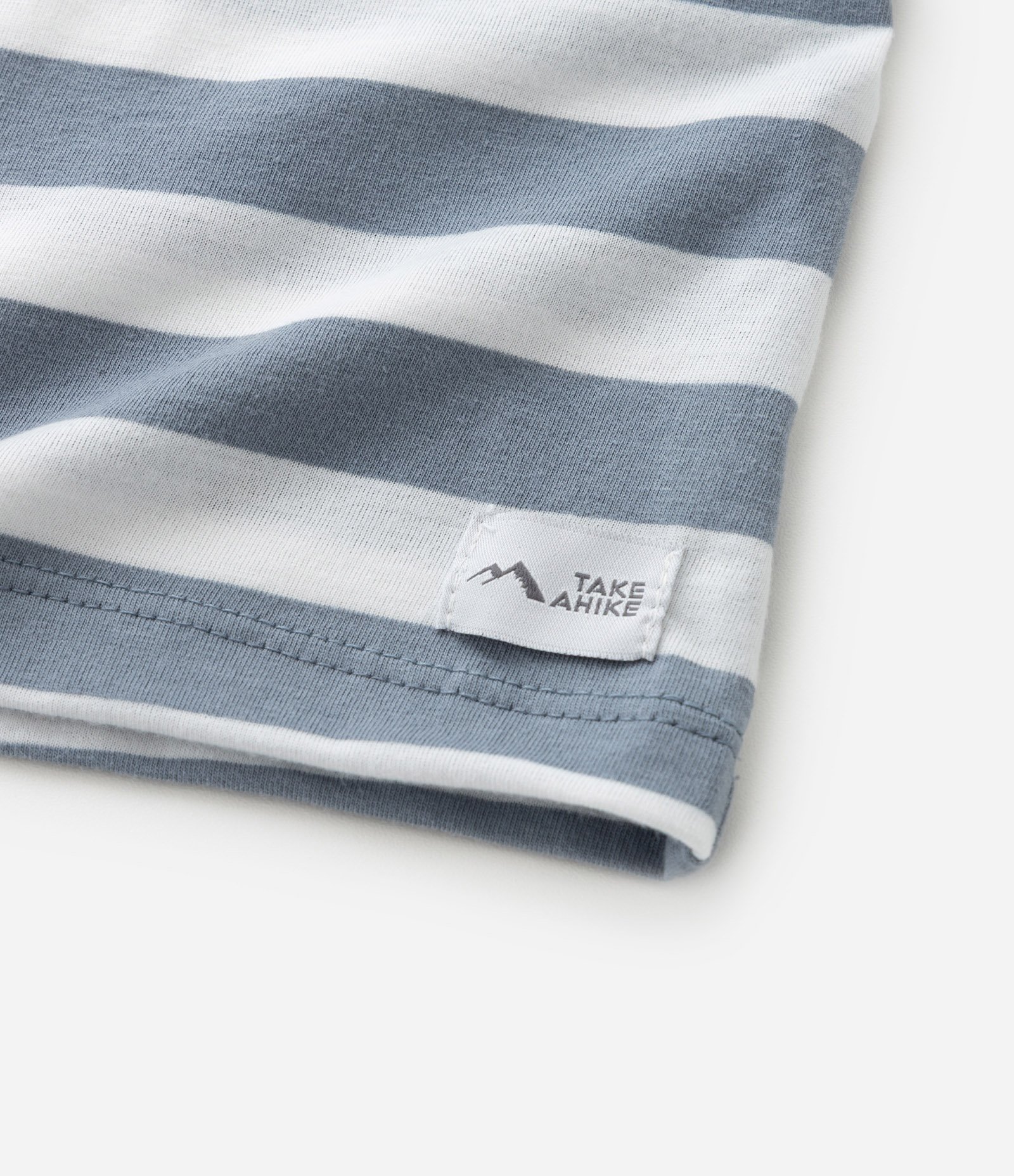 Camiseta Infantil Comfort com Estampa de Listras - Tam 5 a 14 Anos Cinza/Branco 5