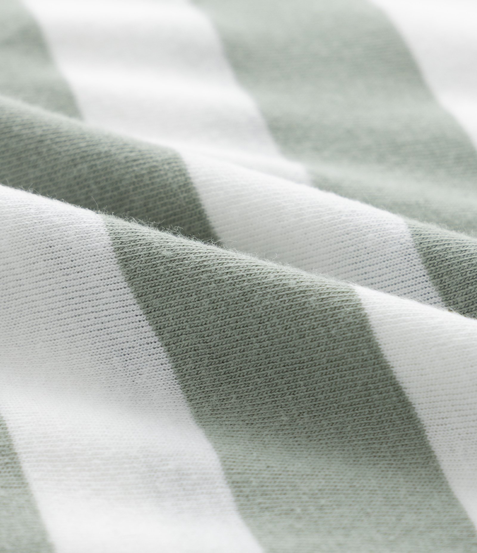 Camiseta Infantil Comfort com Estampa de Listras - Tam 5 a 14 Anos Verde/Branco 3