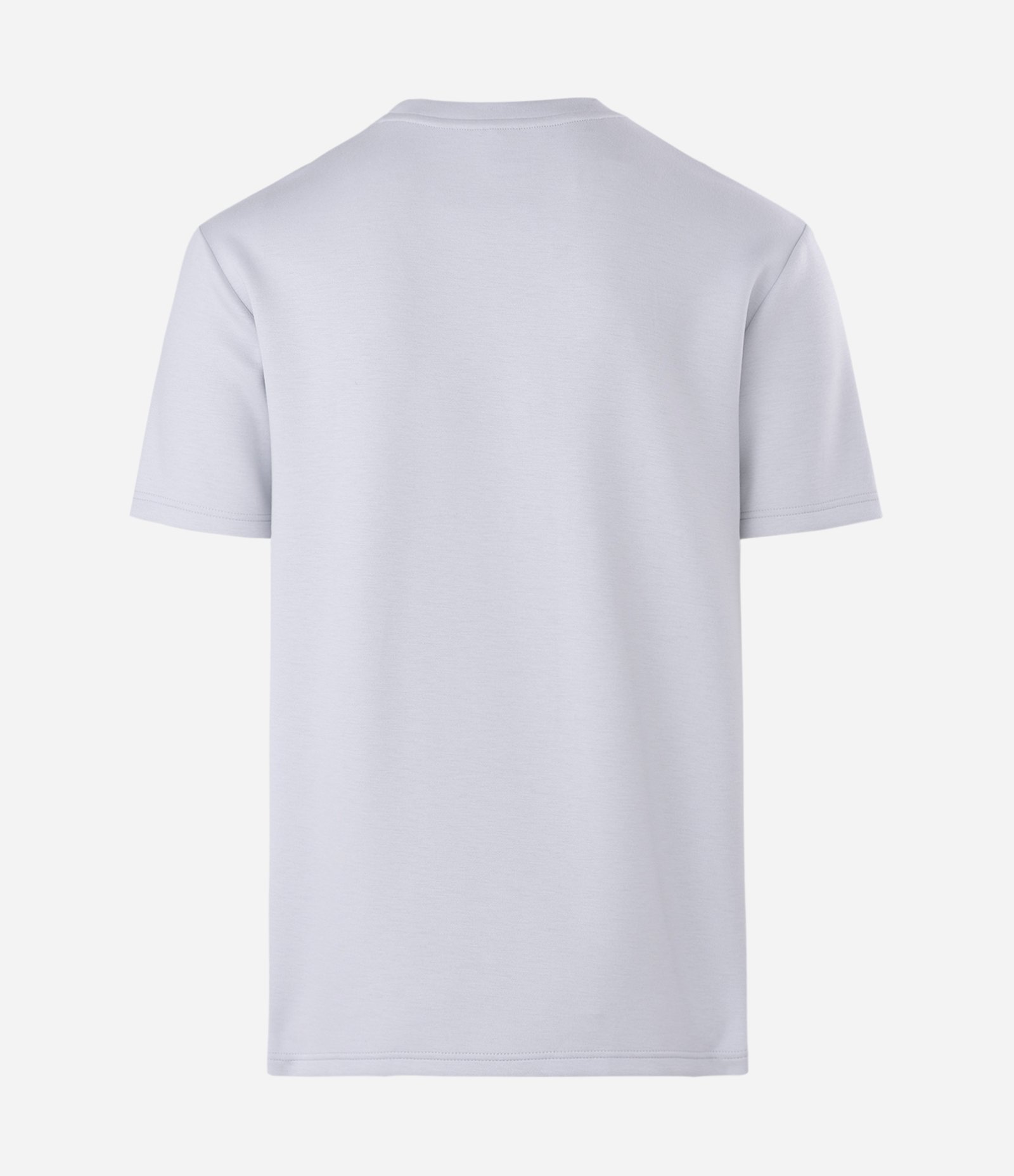 Camiseta Esportiva com Toque Macio com Modal e Estampa Localizada Branco Gelo 6