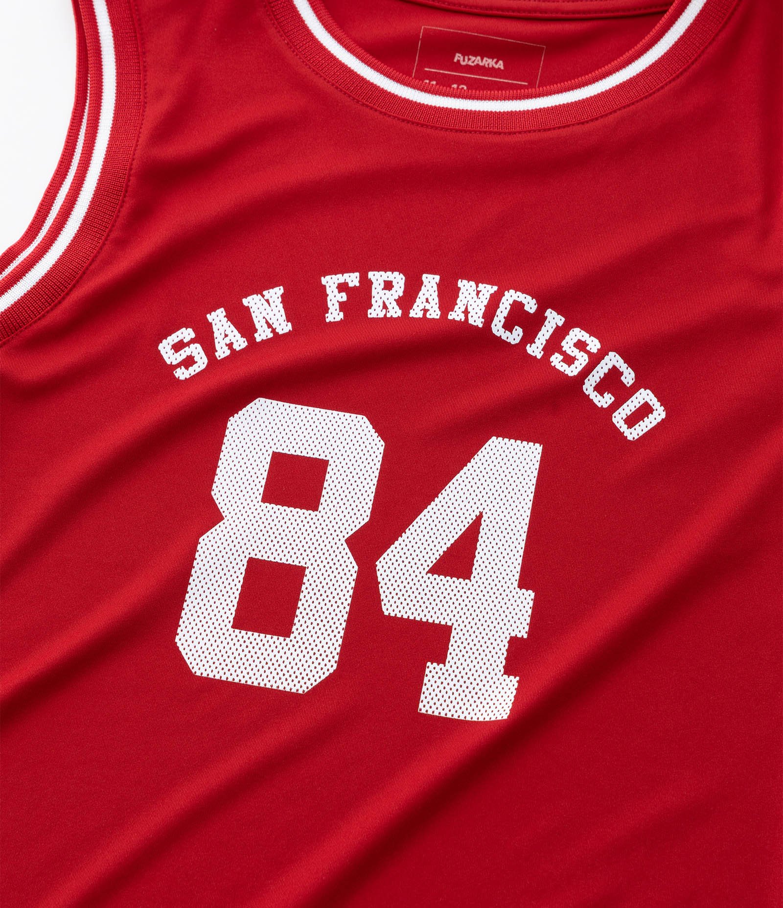 Regata Infantil de BasqueteSan Francisco - Tam 5 a 14 Anos Vermelho 6