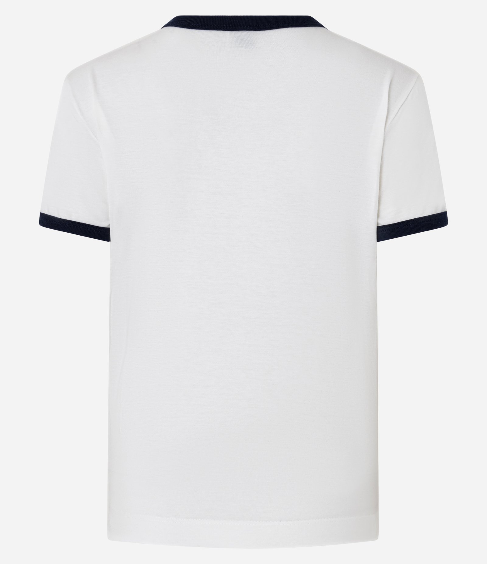 Blusa Baby Look em Algodão com Estampa Vacances Santorini Branco 6