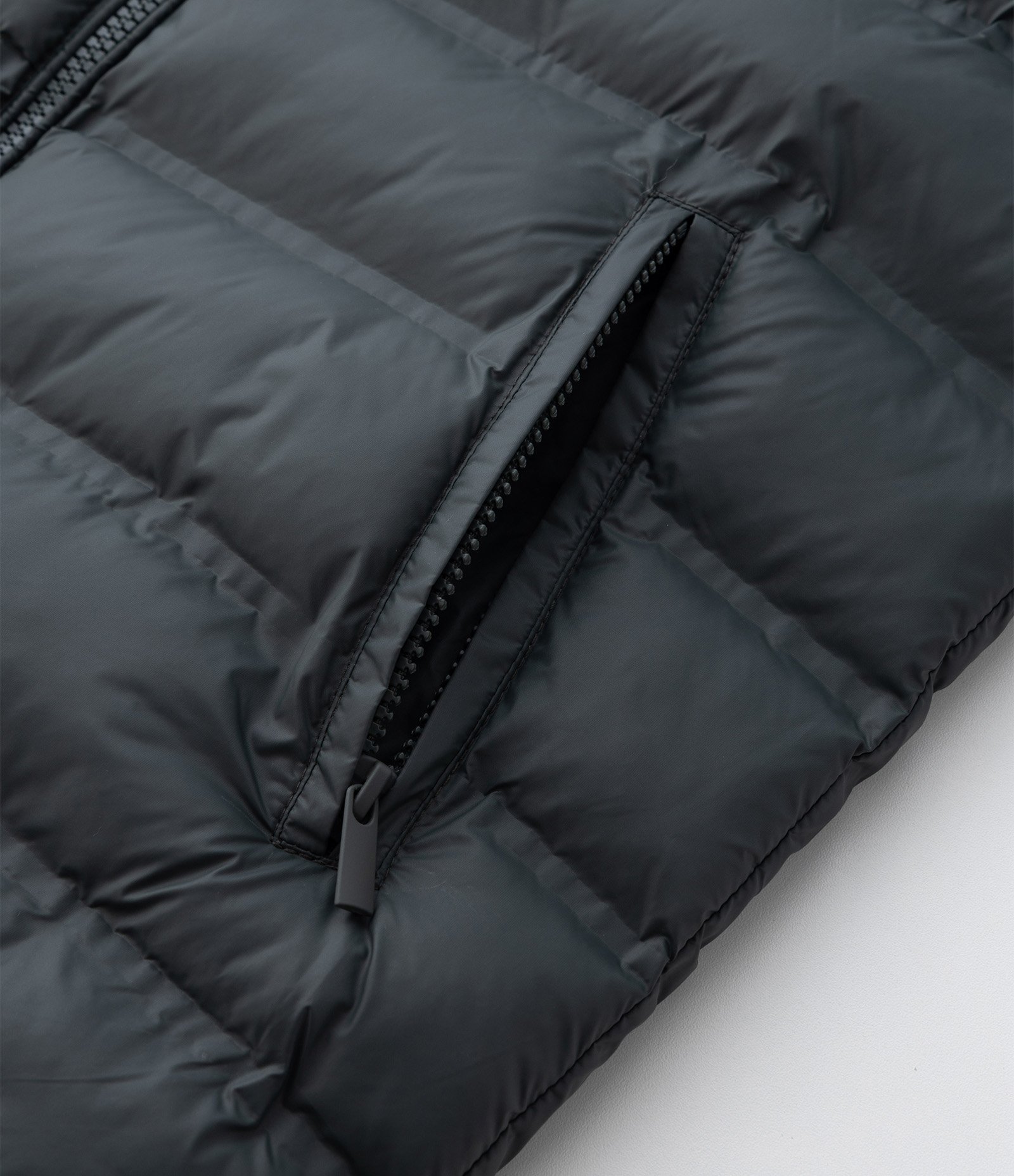 Colete Infantil com Capuz e Zíper Frontal - Tam 5 A 14 Anos Preto 8