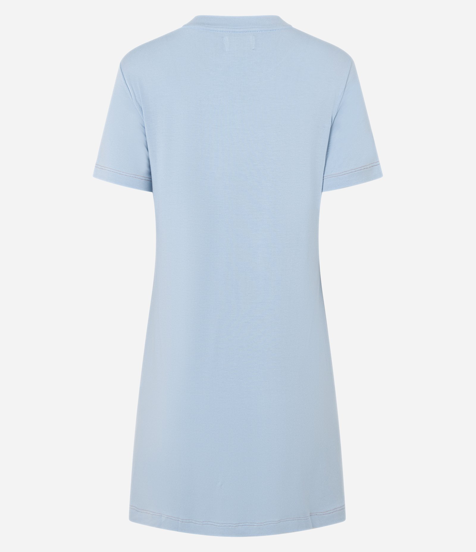 Camisola em Viscolycra com Estampa Stay Kind Azul 4