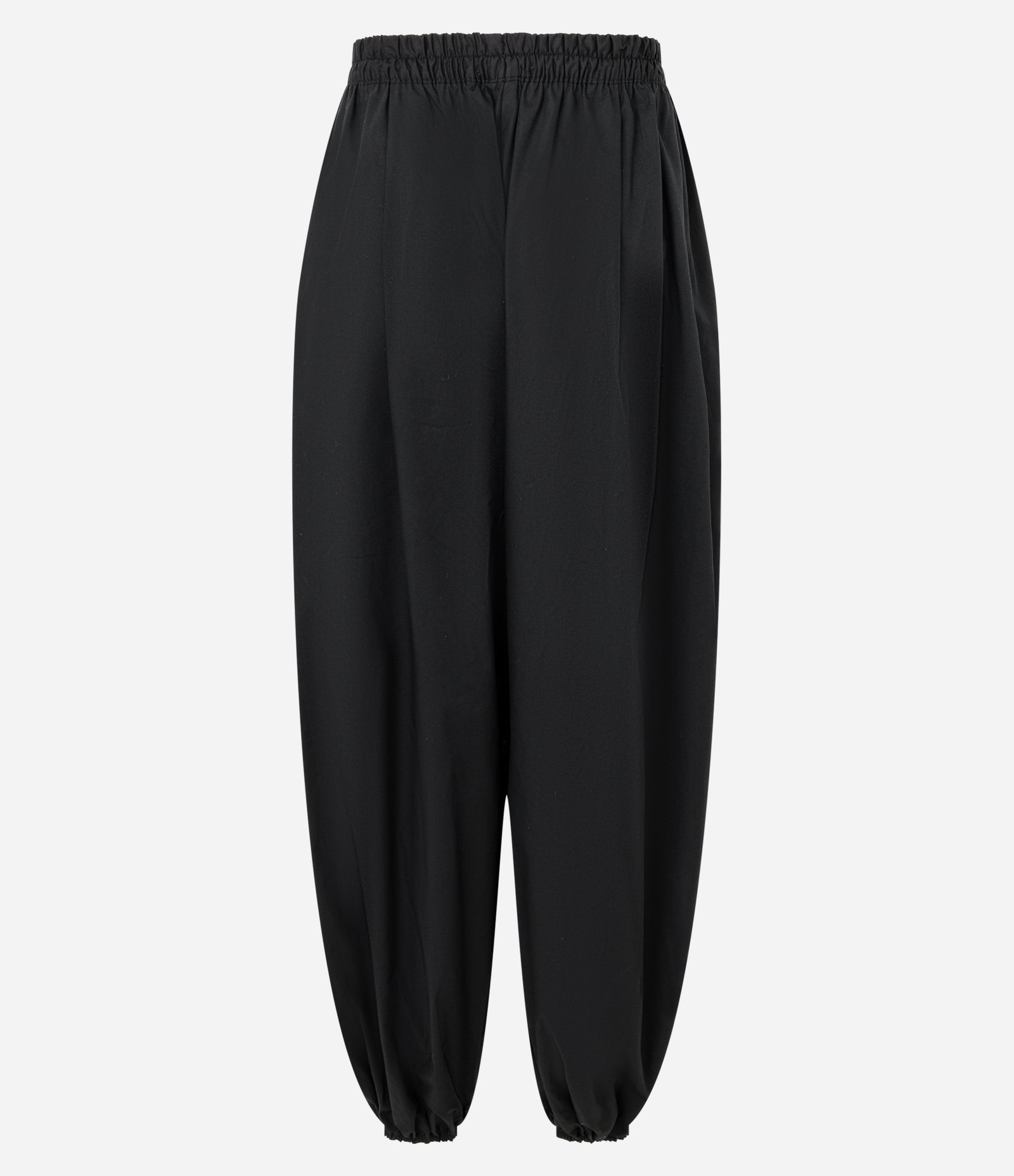 Calça Aladim em Tricoline com Elástico no Cós Preto 7