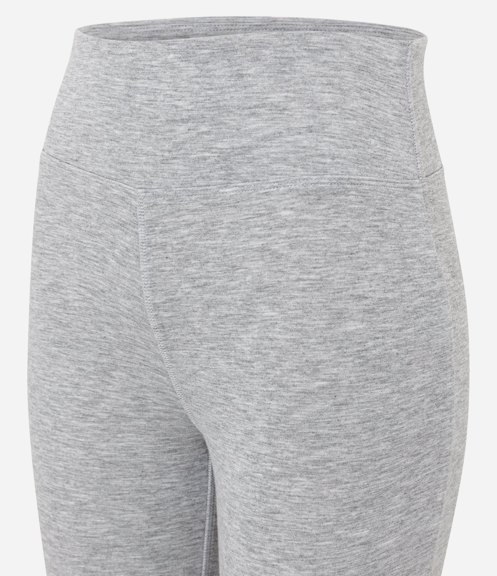 Calça Flare em Microfibra Mescla Cinza 2