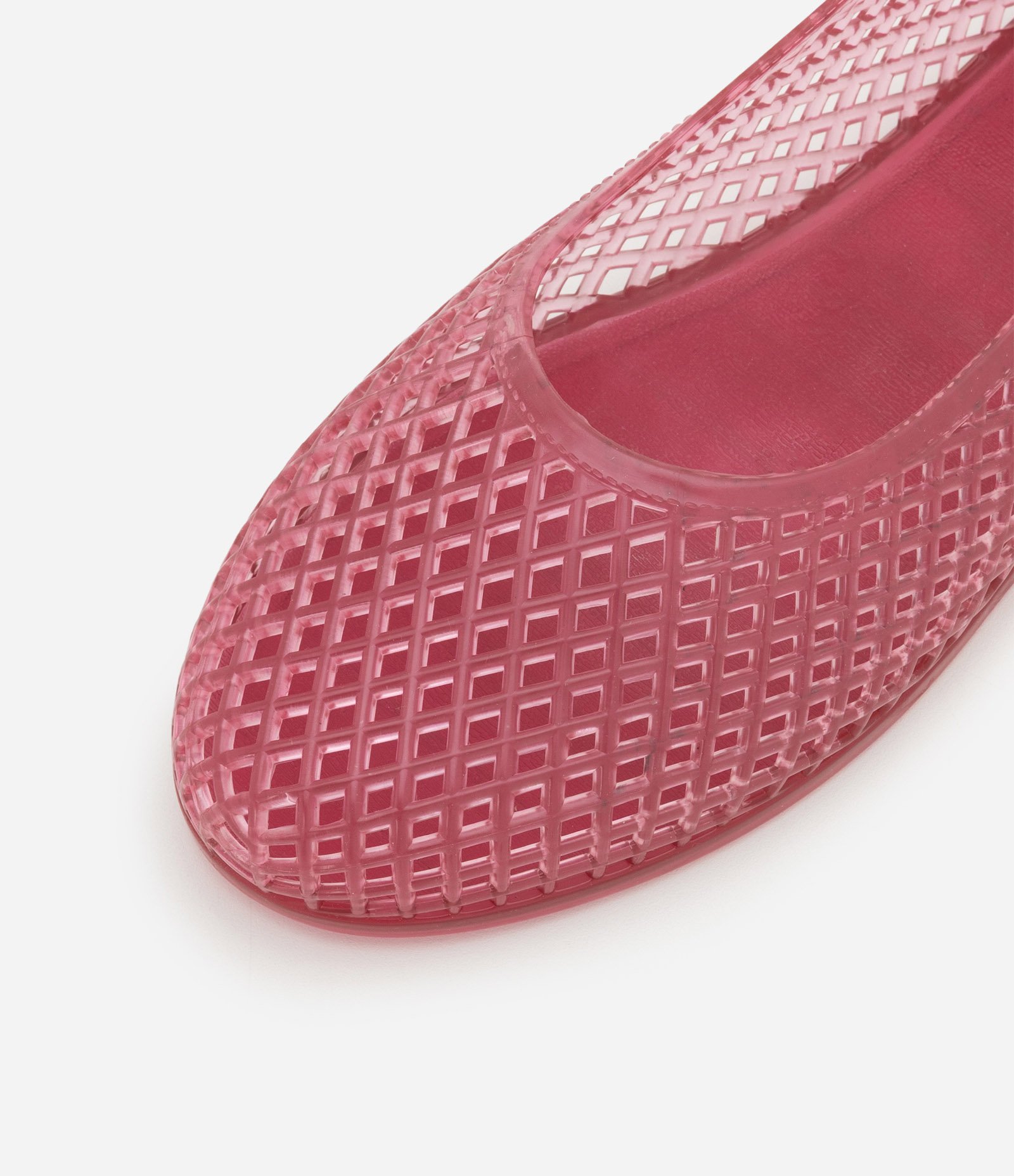 Sapatilha em Jelly com Furinhos Rosa 4