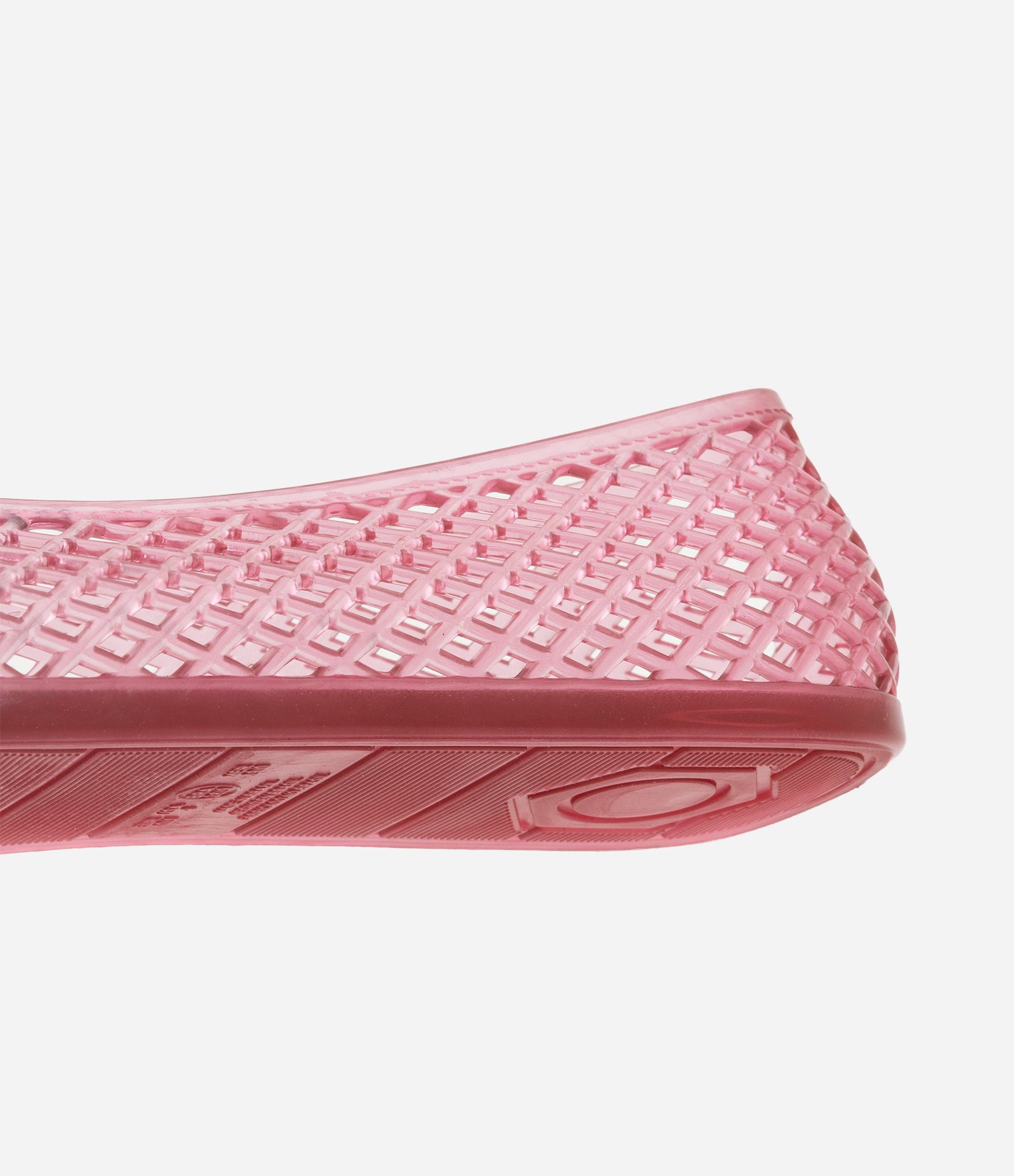 Sapatilha em Jelly com Furinhos Rosa 5