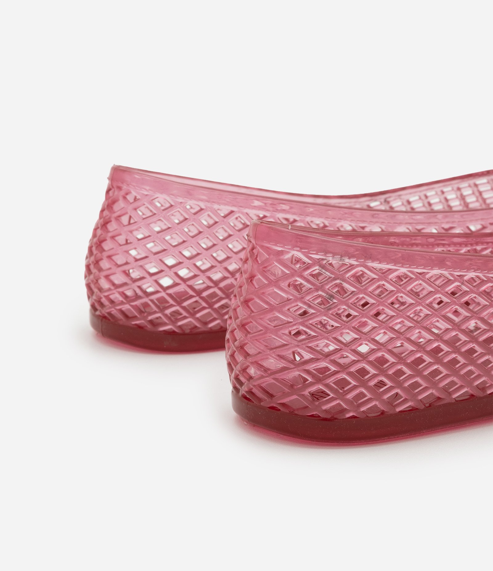 Sapatilha em Jelly com Furinhos Rosa 6