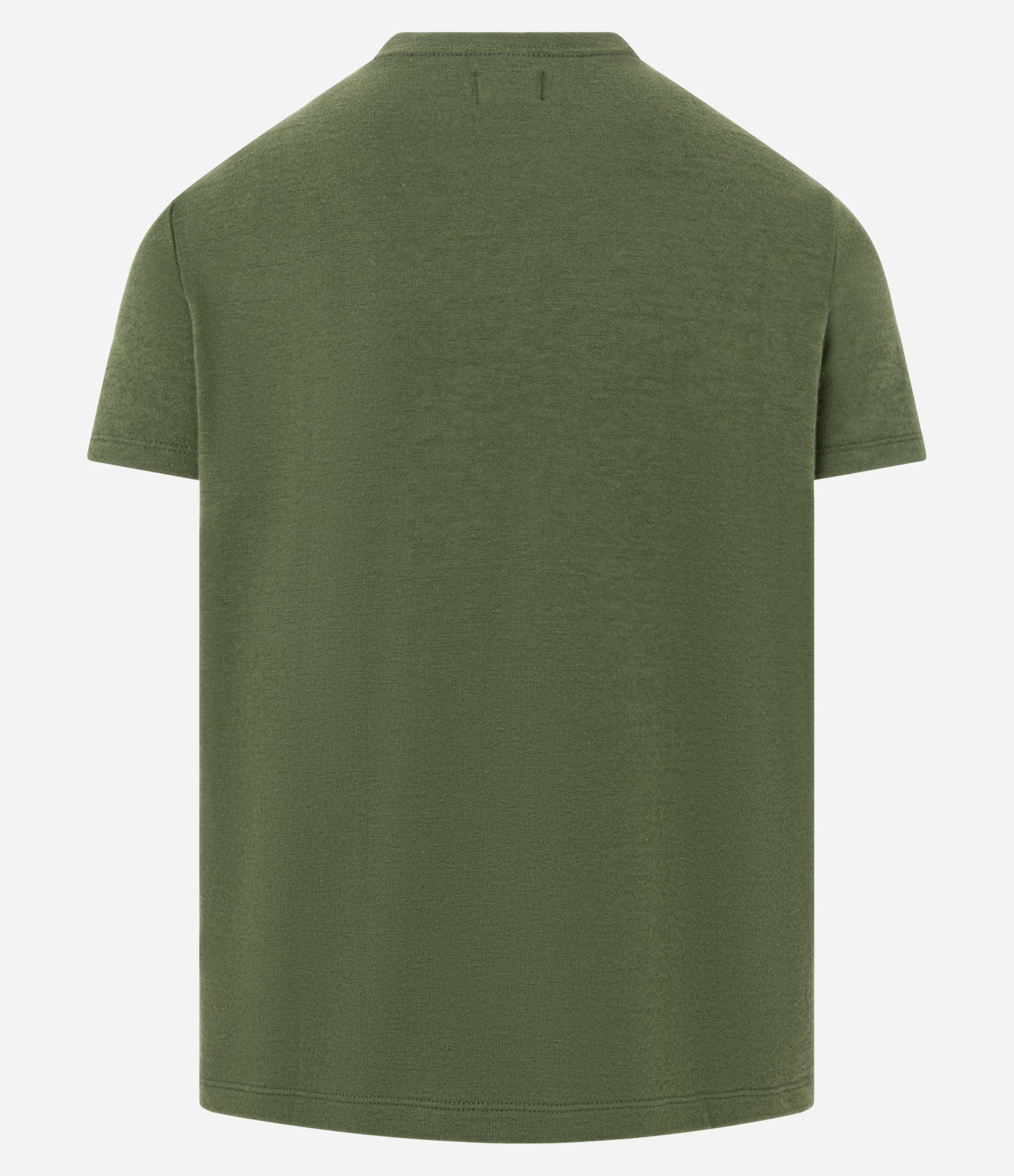 Camiseta Regular em algodão Texturizado com Estampa Tropical Verde 10