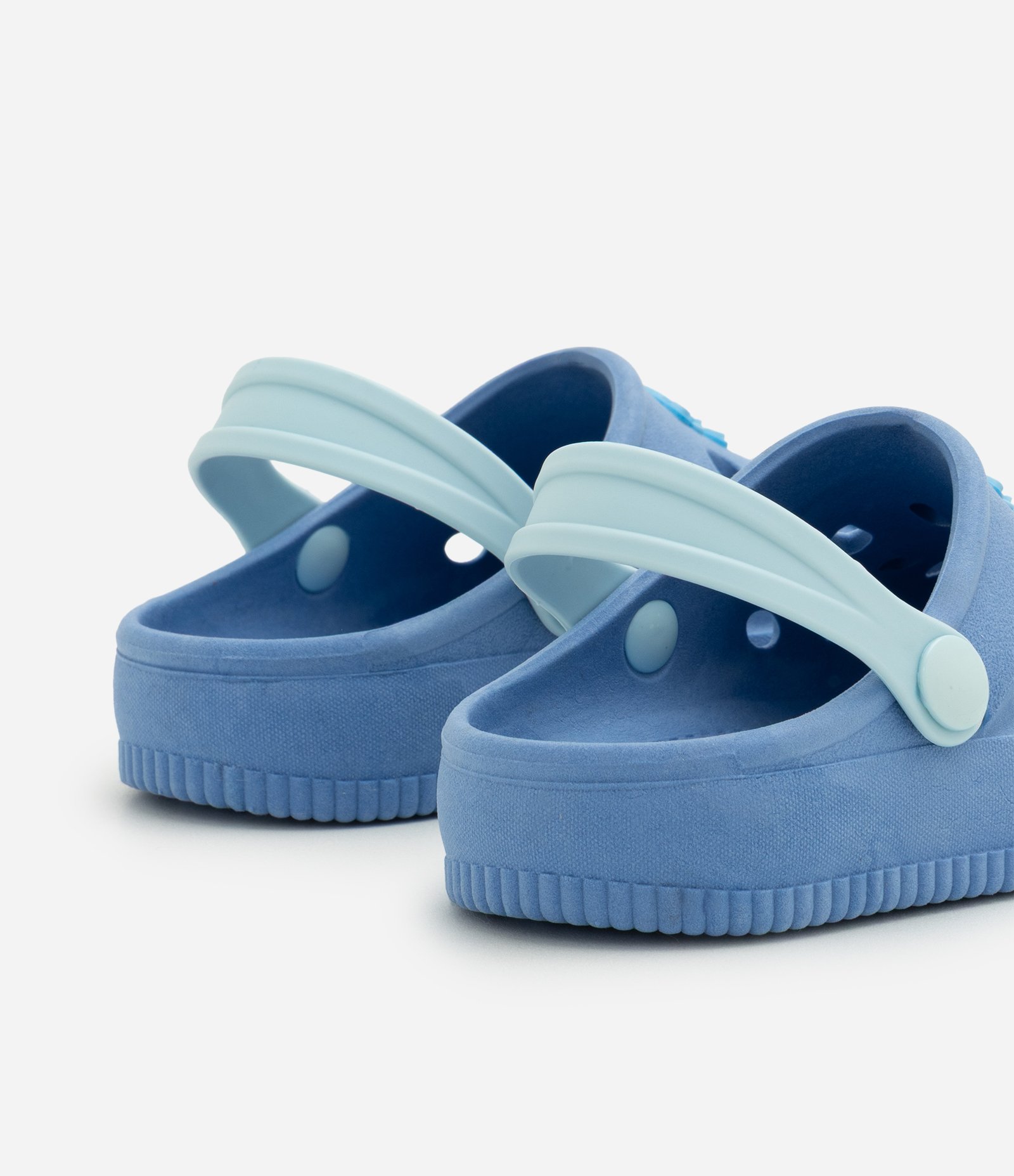 Babuche Infantil Com Patchs Fundo Do Mar - Tam 20 ao 33 Azul 2