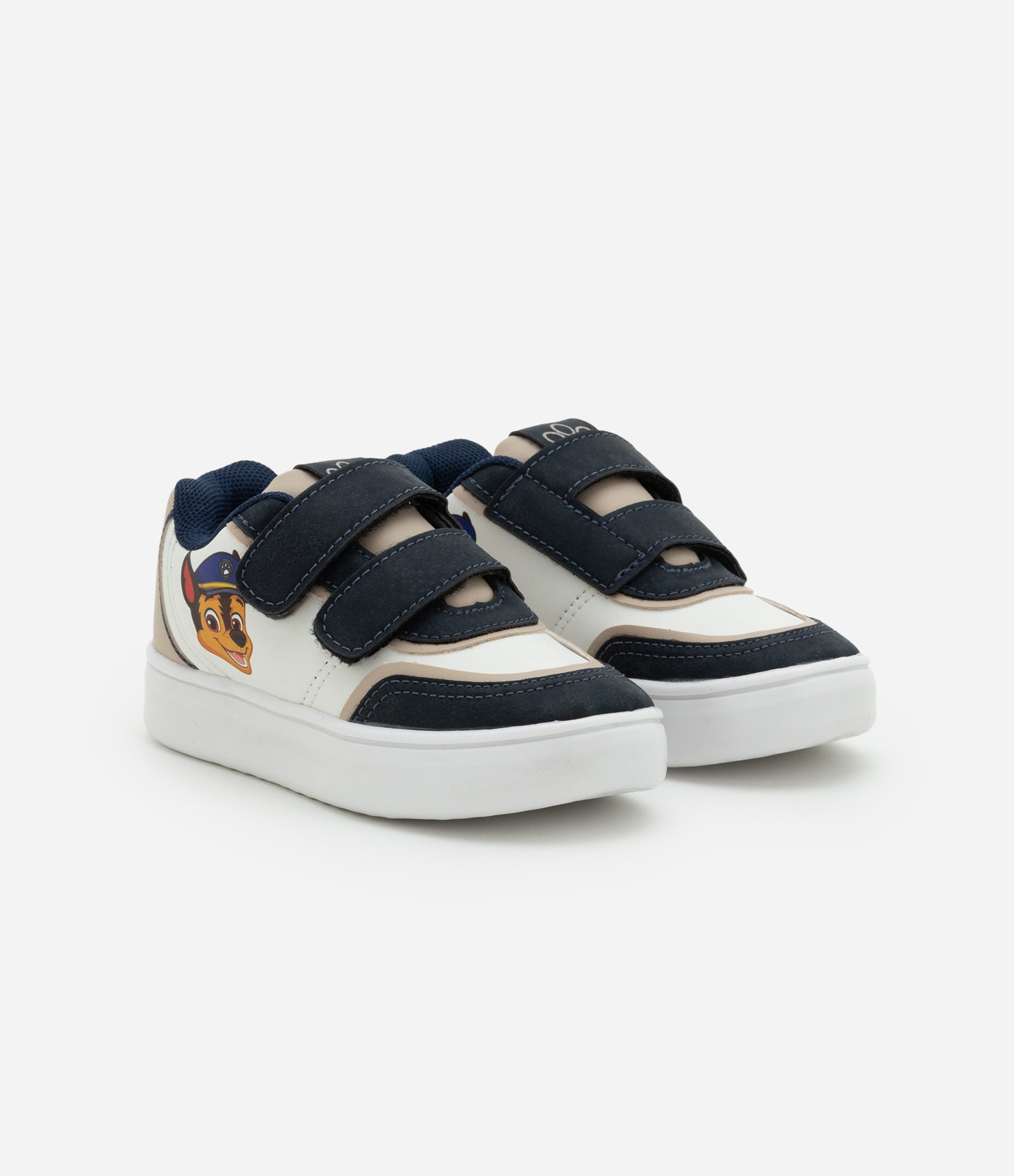 Tênis Infantil em PU com Led Patrulha Canina - Tam 20 ao 27 Off White 2