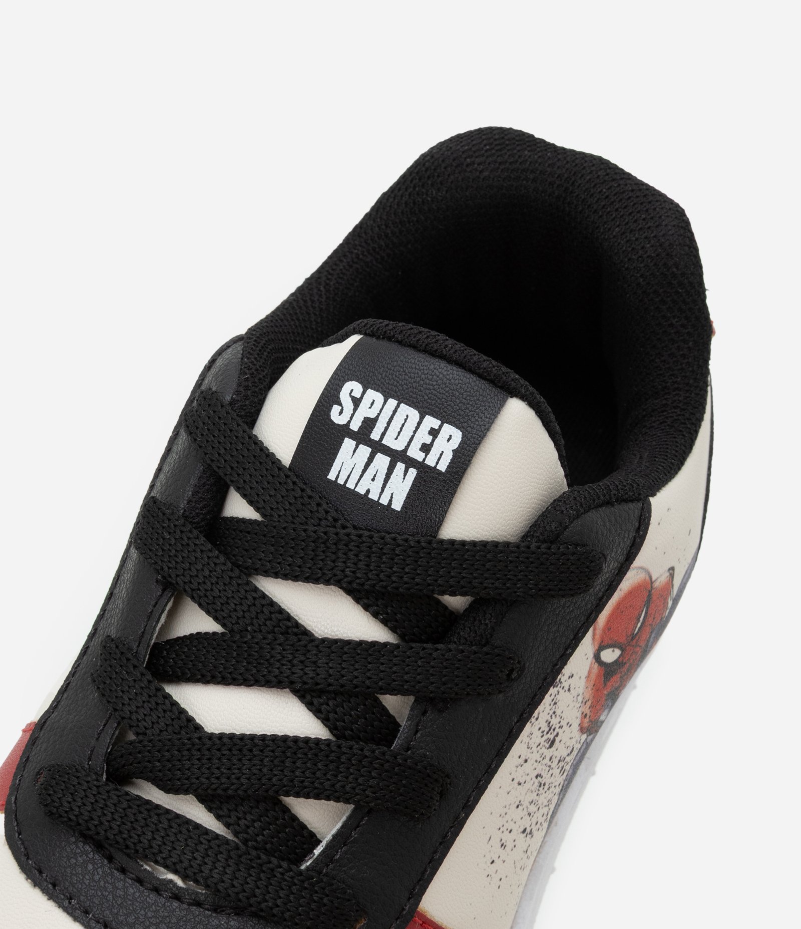 Tênis Infantil em PU Homem Aranha - Tam 28 ao 34 Off White 4