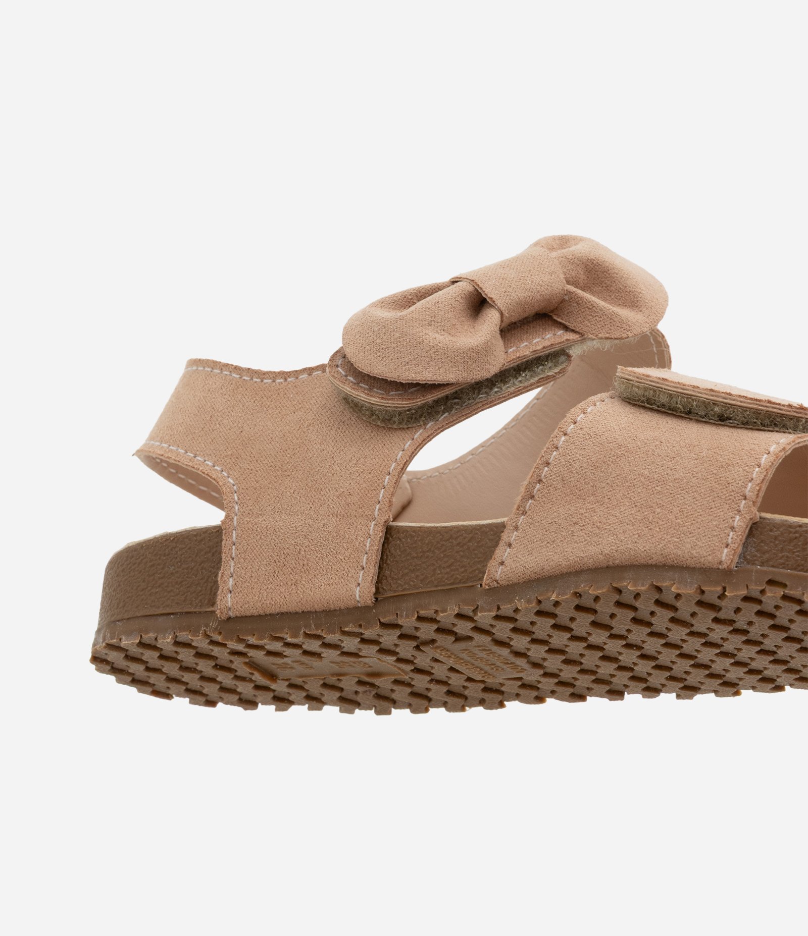 Sandália Infantil com Lacinho Aplicado - Tam 20 ao 27 Bege 3