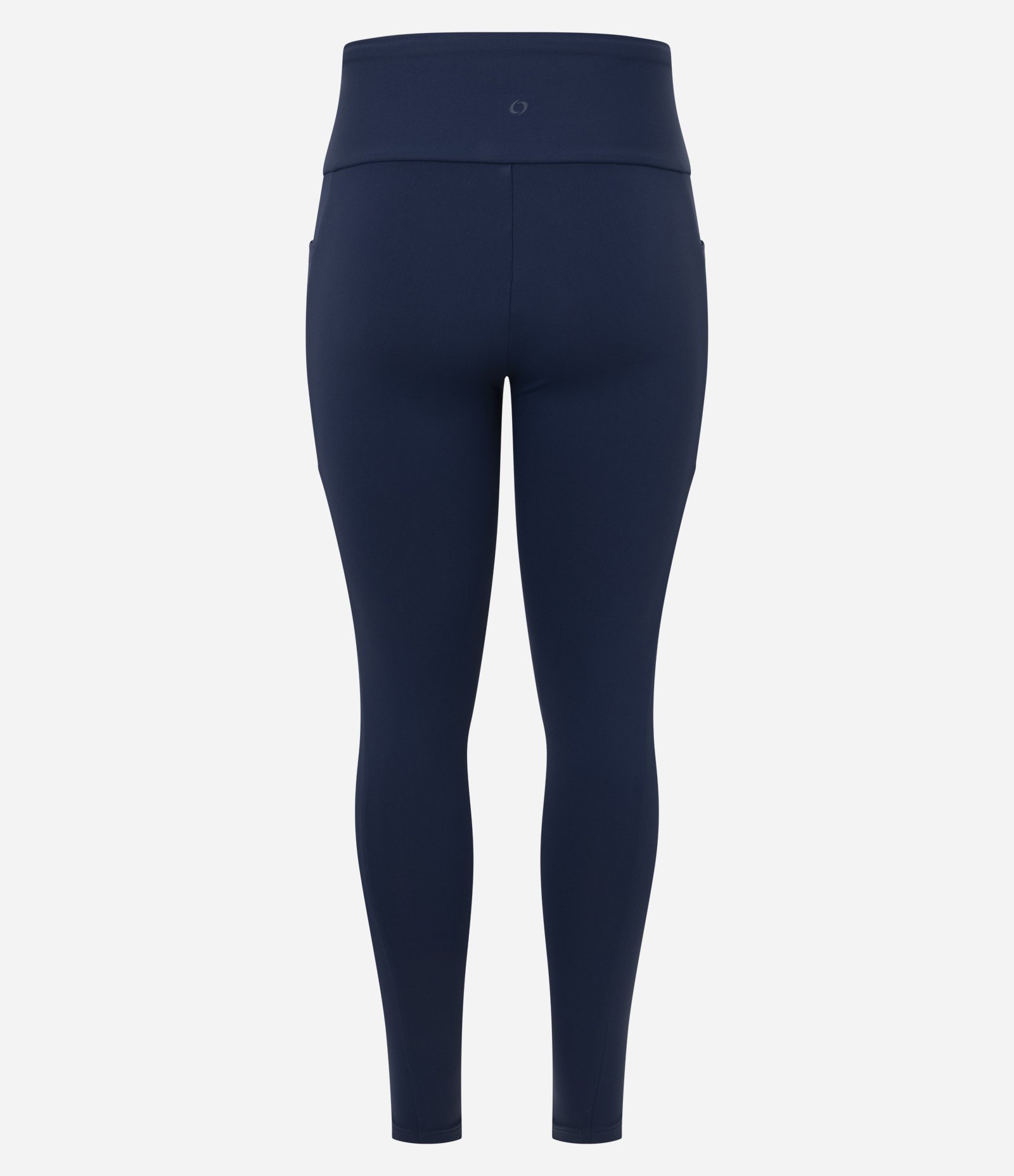 Calça Legging Esportiva com Bolsos Laterais Azul 2