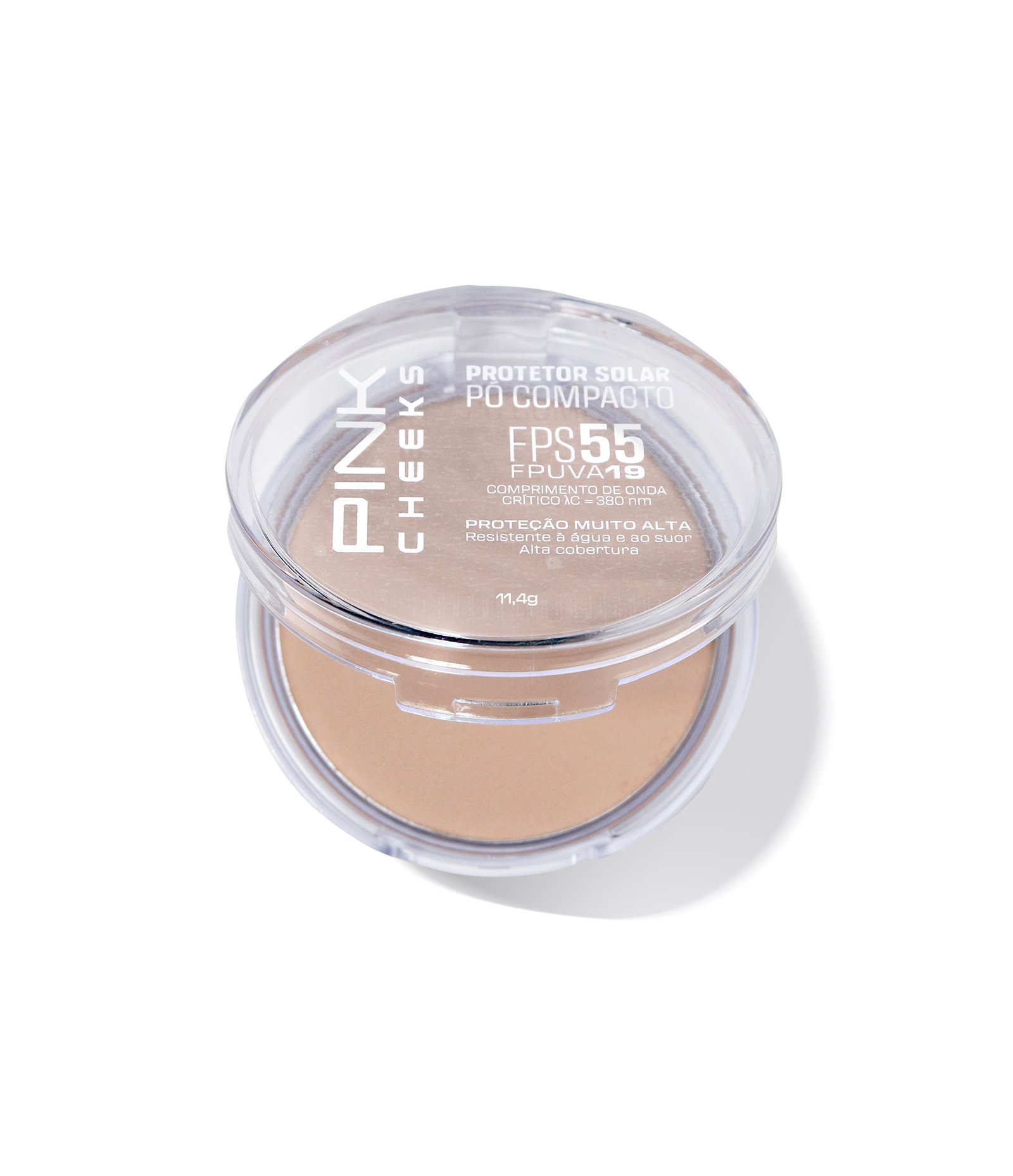 Protetor Solar Po Compacto FPS55 FPUVA 19 11 P10 Pink Cheeks 11,4GR 3