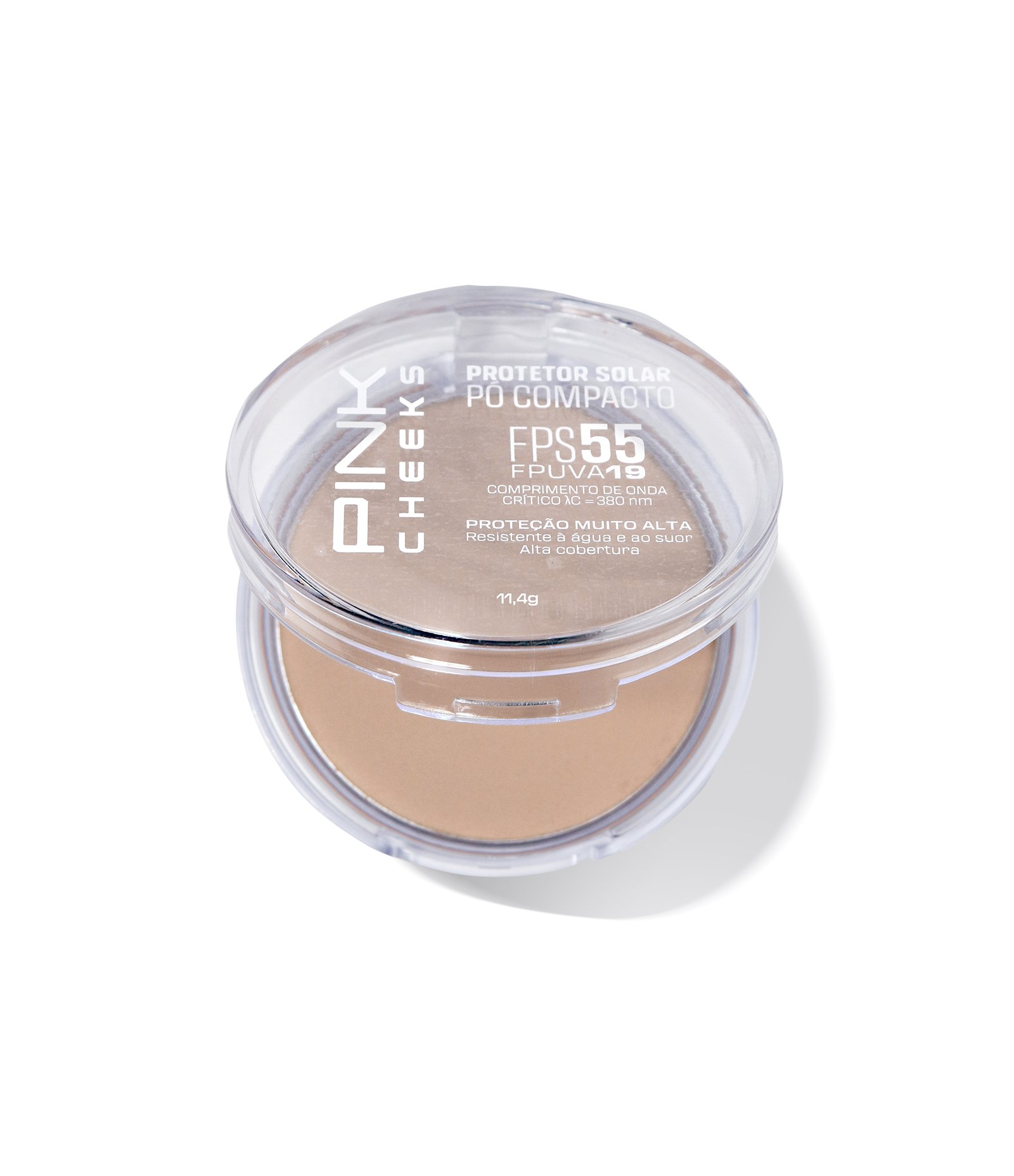 Protetor Solar Po Compacto FPS55 FPUVA 19 11 P15 Pink Cheeks 11,4GR 1